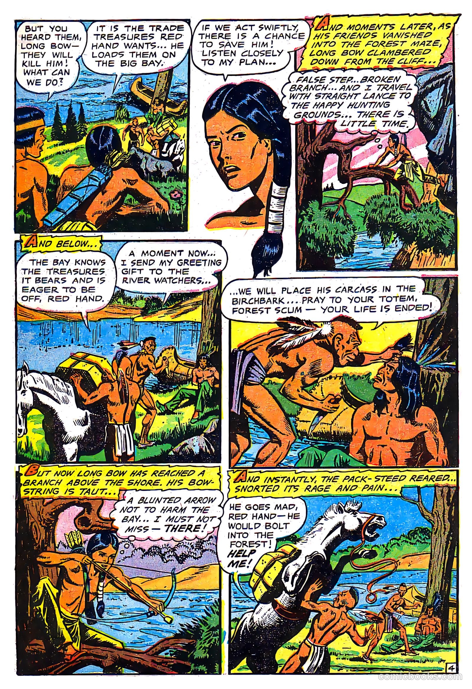 Indians #13 (1952) — page 32 of 36