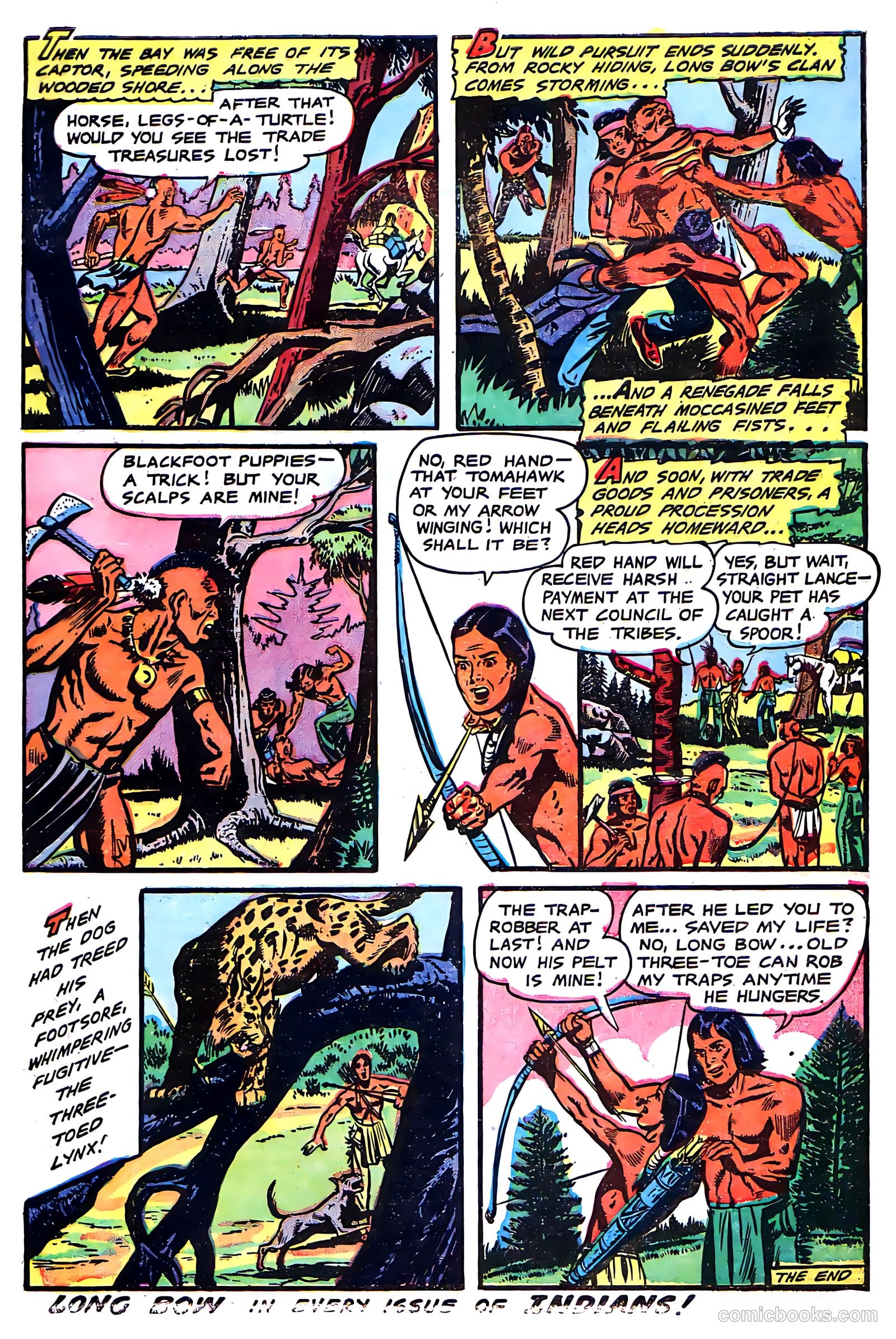 Indians #13 (1952) — page 33 of 36