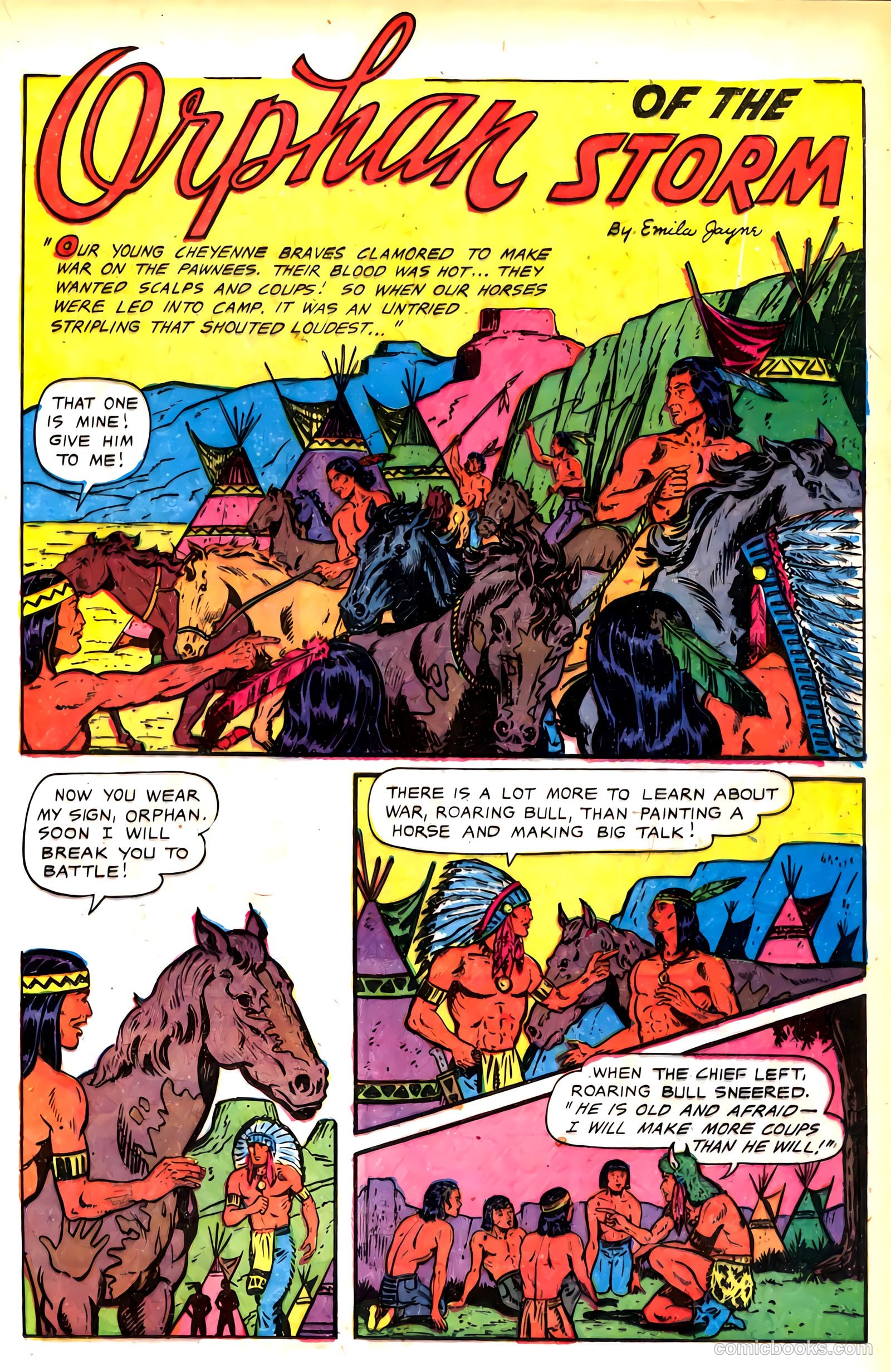 Indians #14 (1952) — page 21 of 36