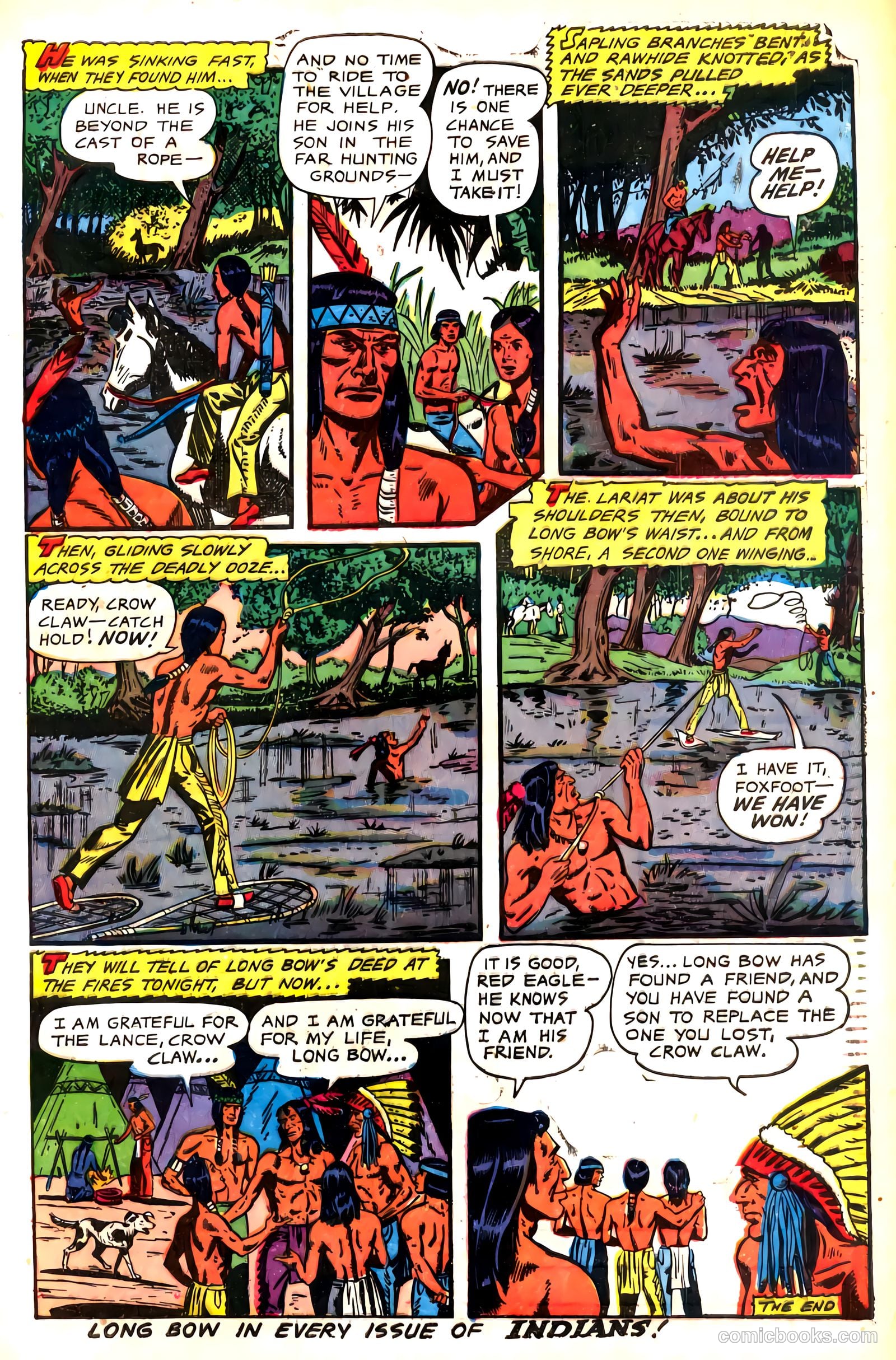 Indians #14 (1952) — page 33 of 36