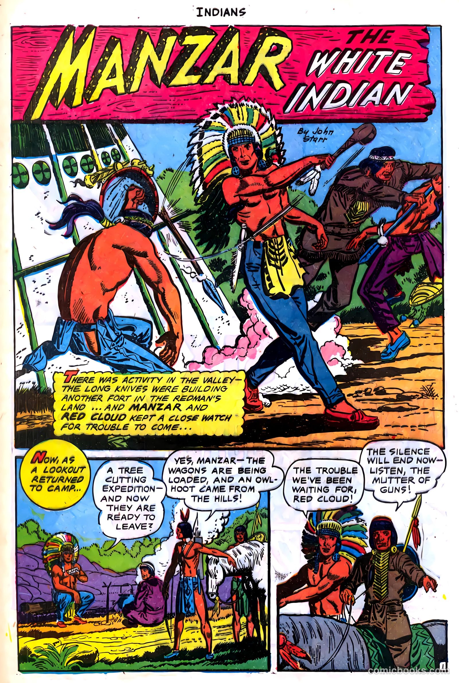 Indians #14 (1952) — page 4 of 36