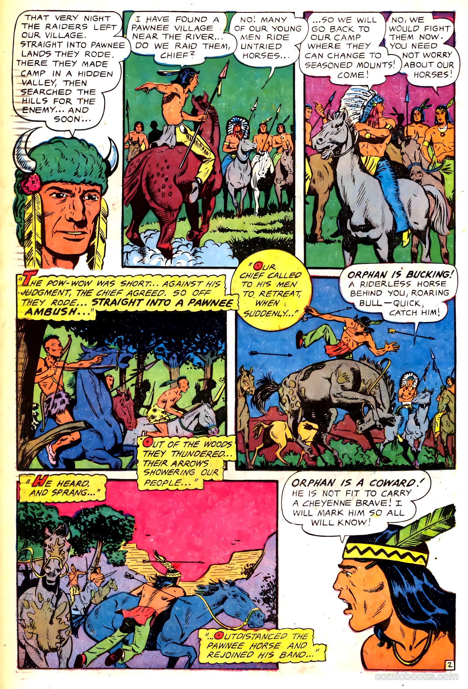 Indians #14 (1952) — page 22 of 36