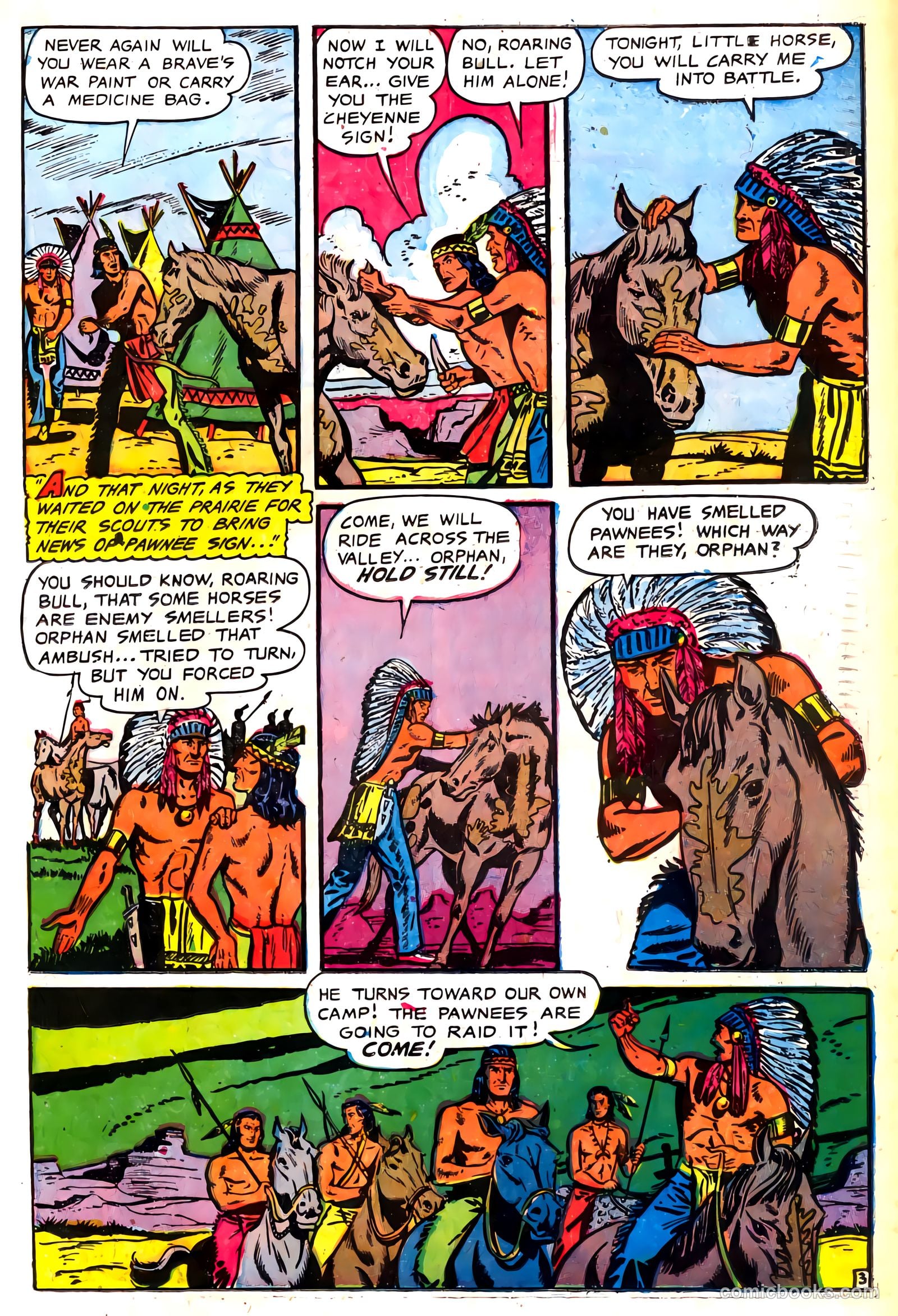 Indians #14 (1952) — page 23 of 36