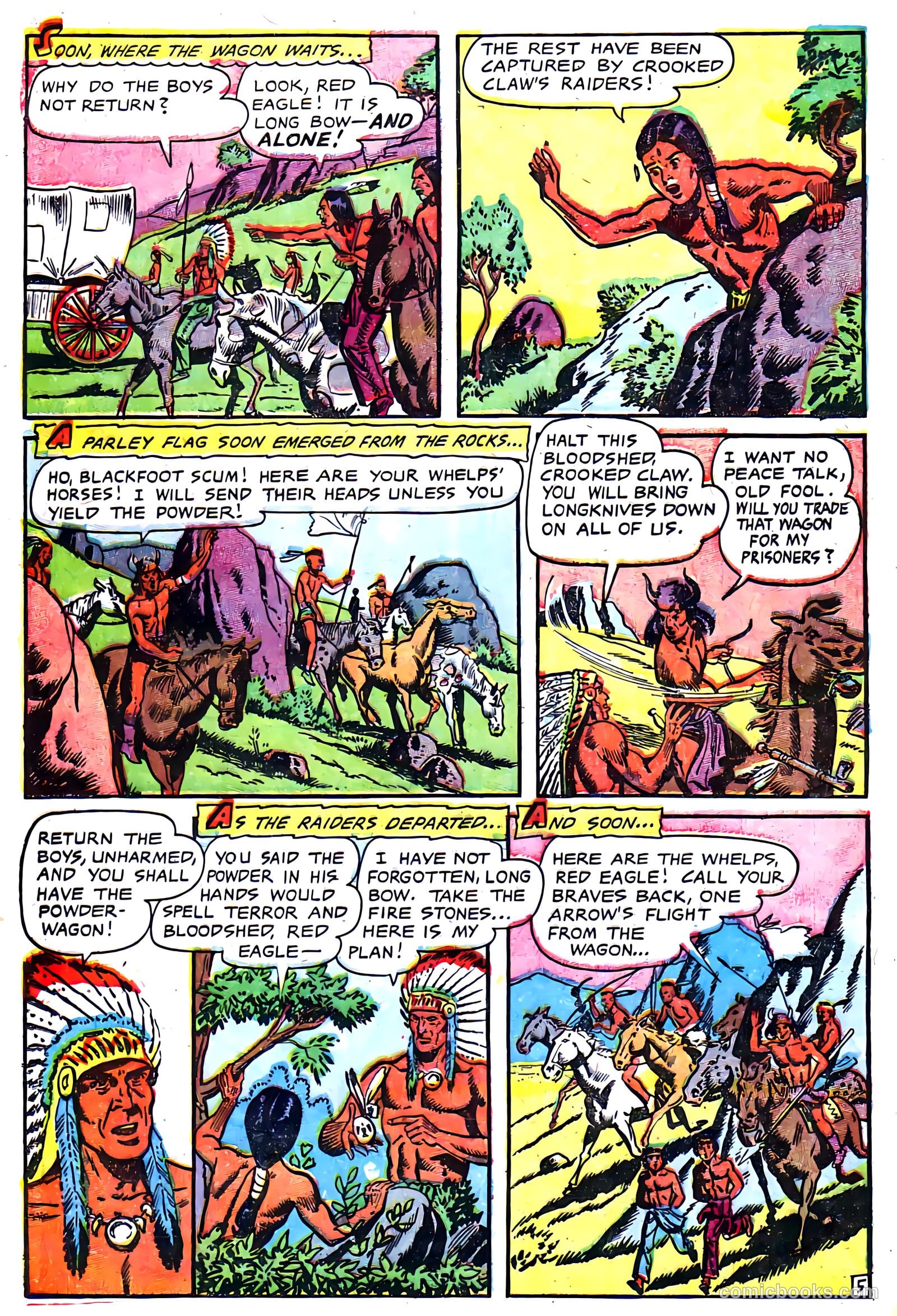 Indians #15 (1952) — page 32 of 36