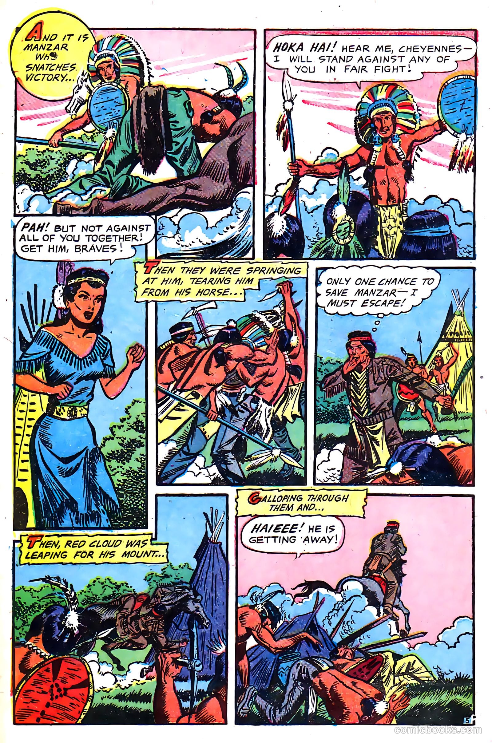 Indians #15 (1952) — page 8 of 36