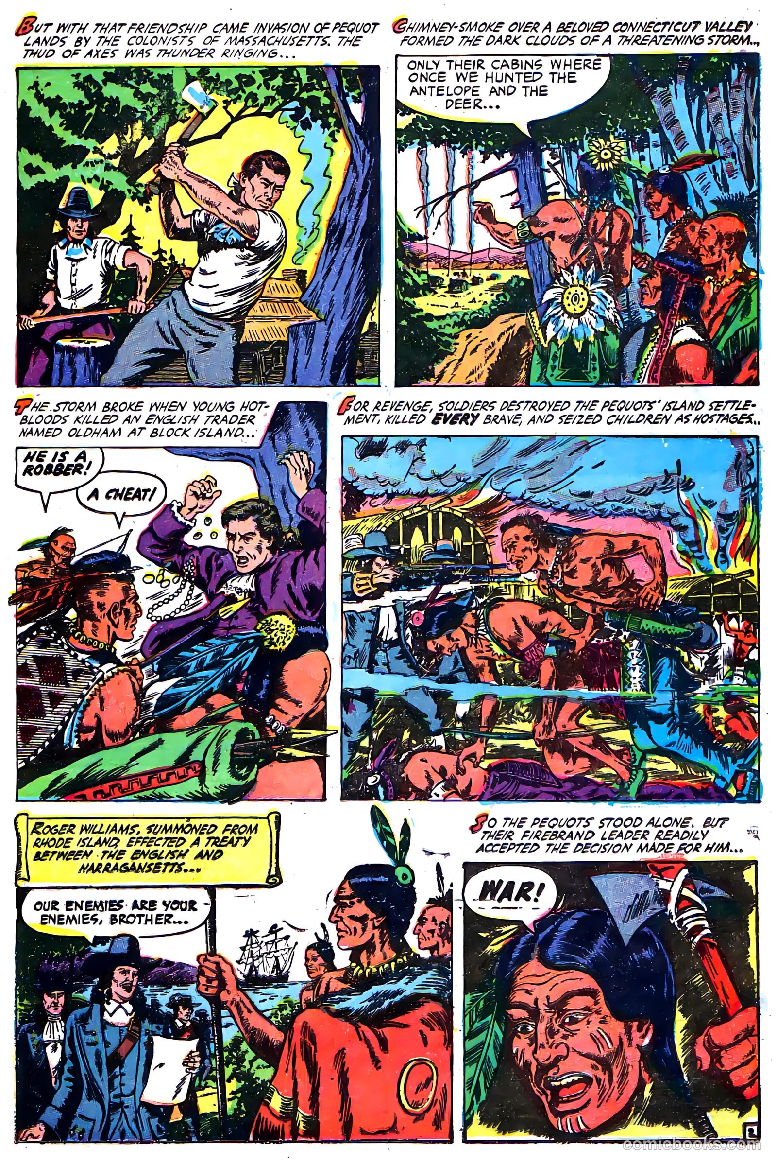 Indians #17 (1953) — page 21 of 36