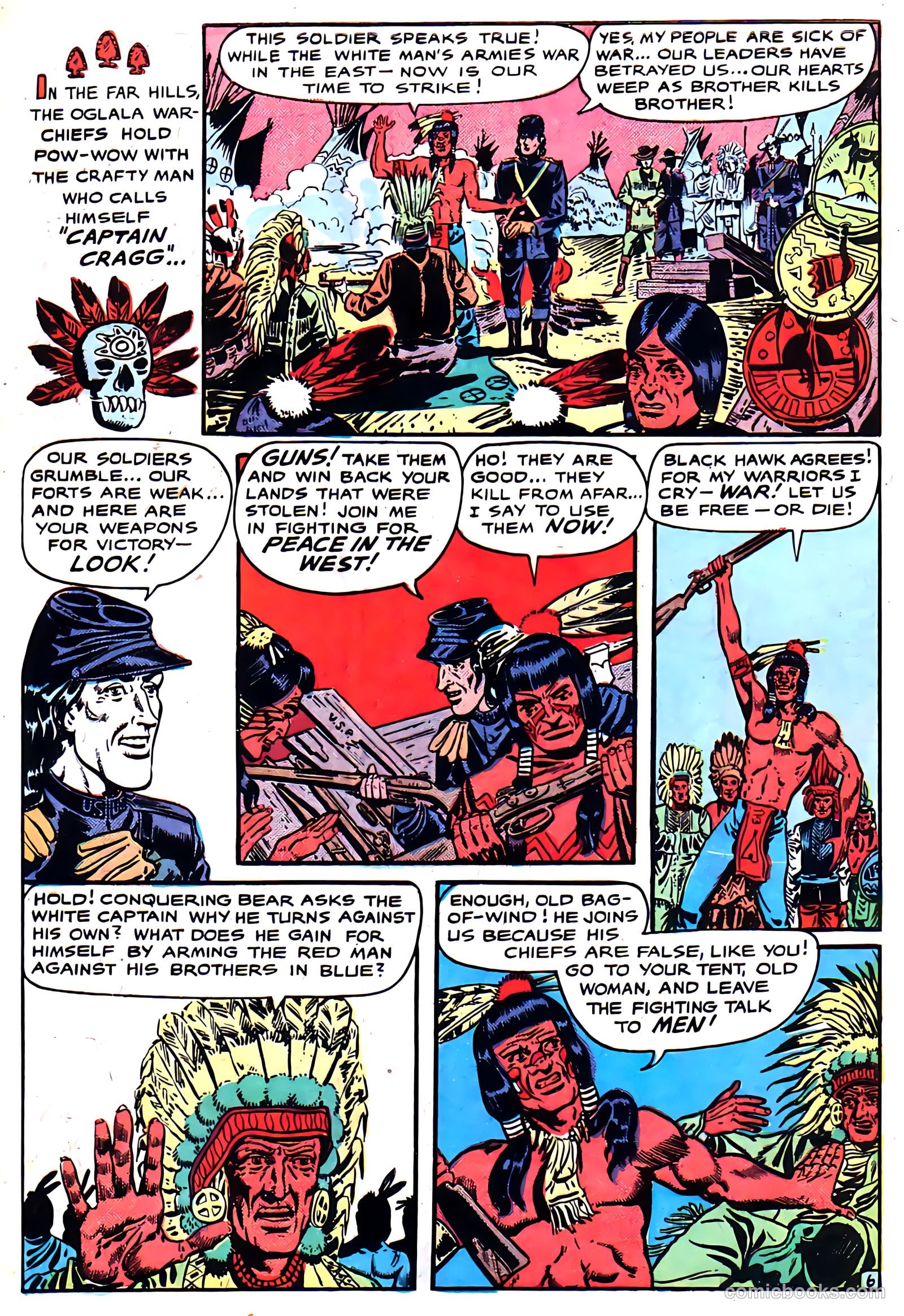 Indians #2 (1950) — page 9 of 52