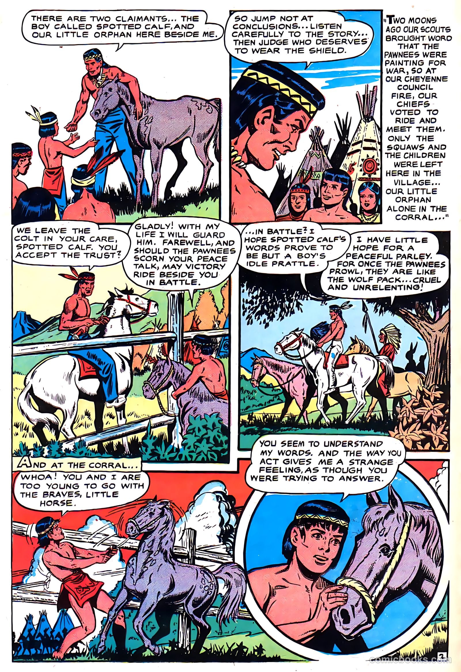 Indians #2 (1950) — page 17 of 52