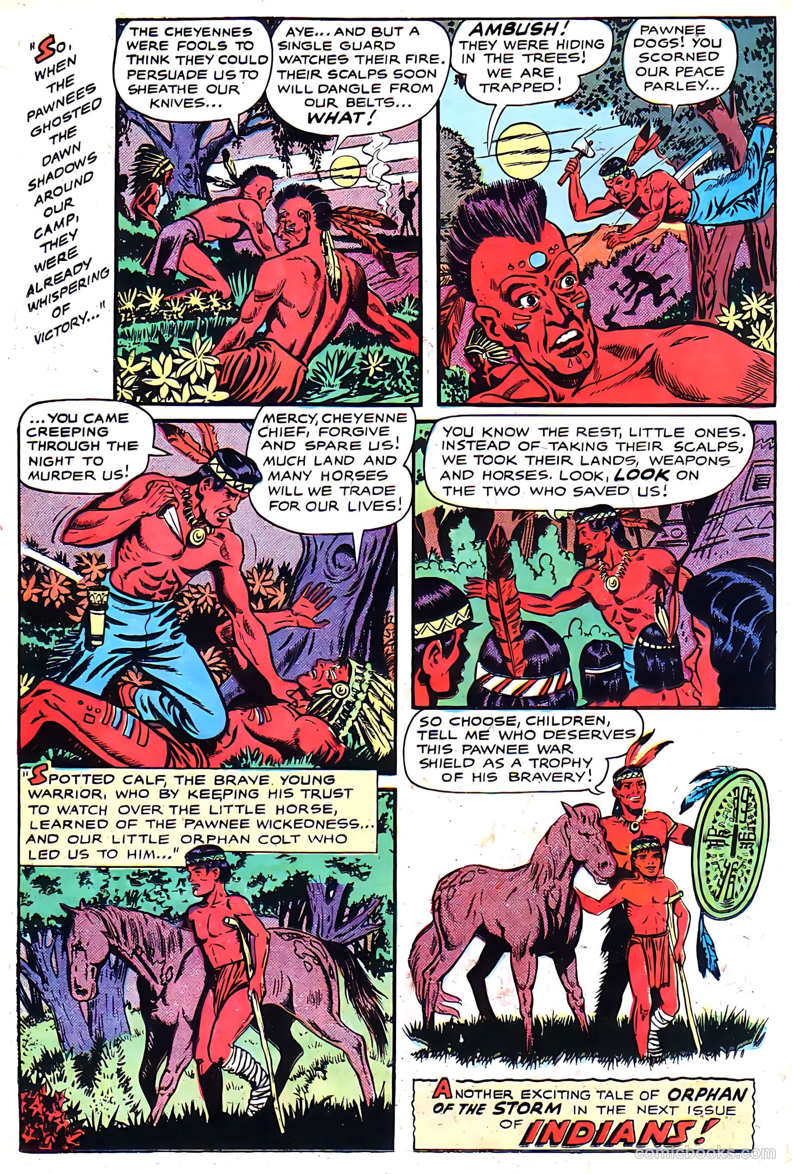 Indians #2 (1950) — page 22 of 52