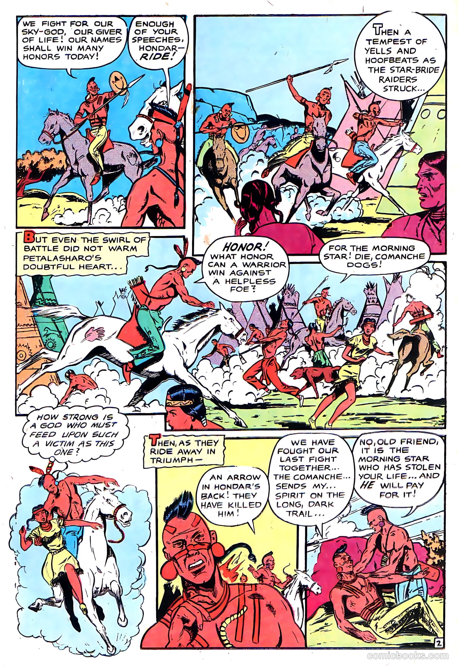 Indians #2 (1950) — page 35 of 52