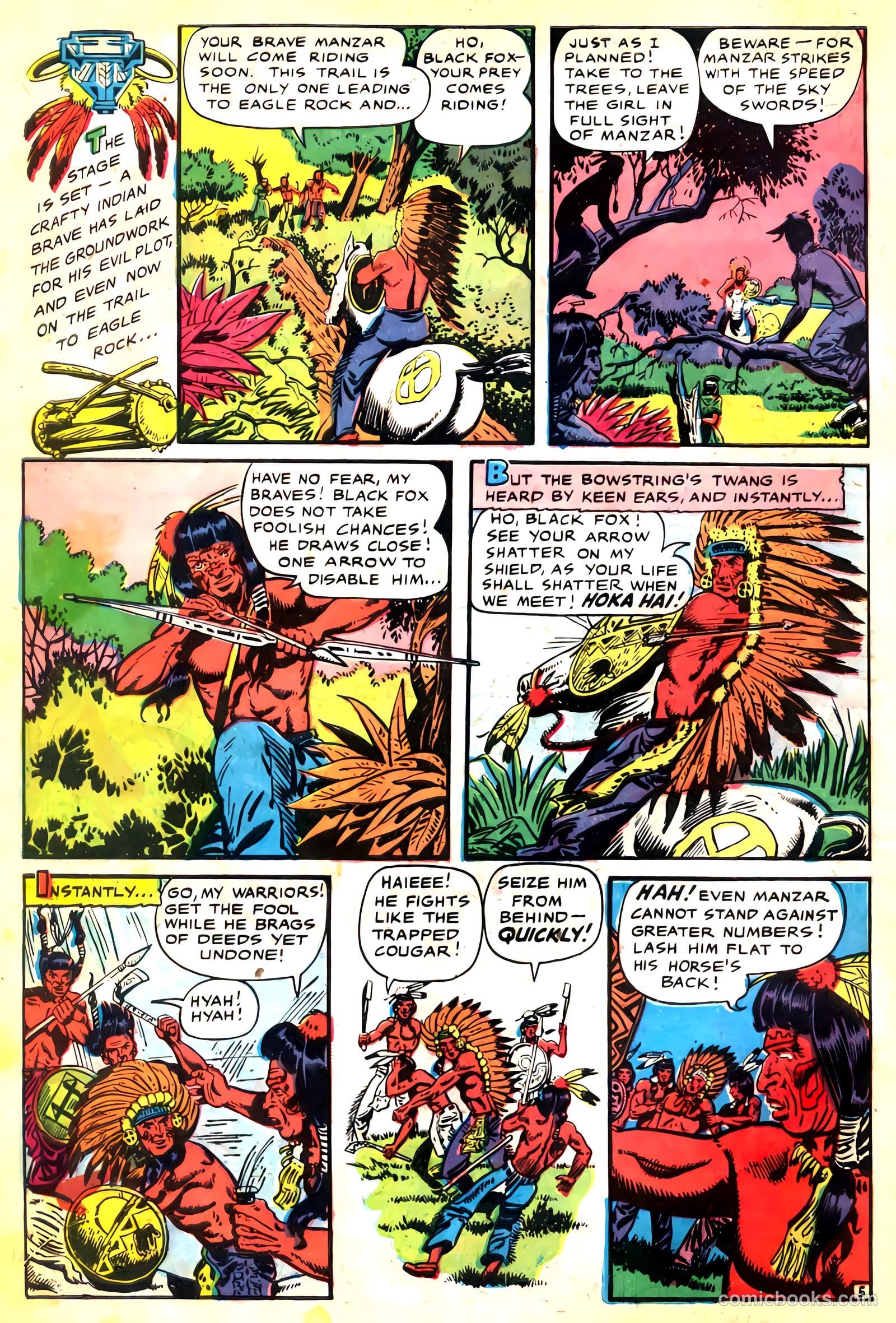 Indians #3 (1950) — page 7 of 51