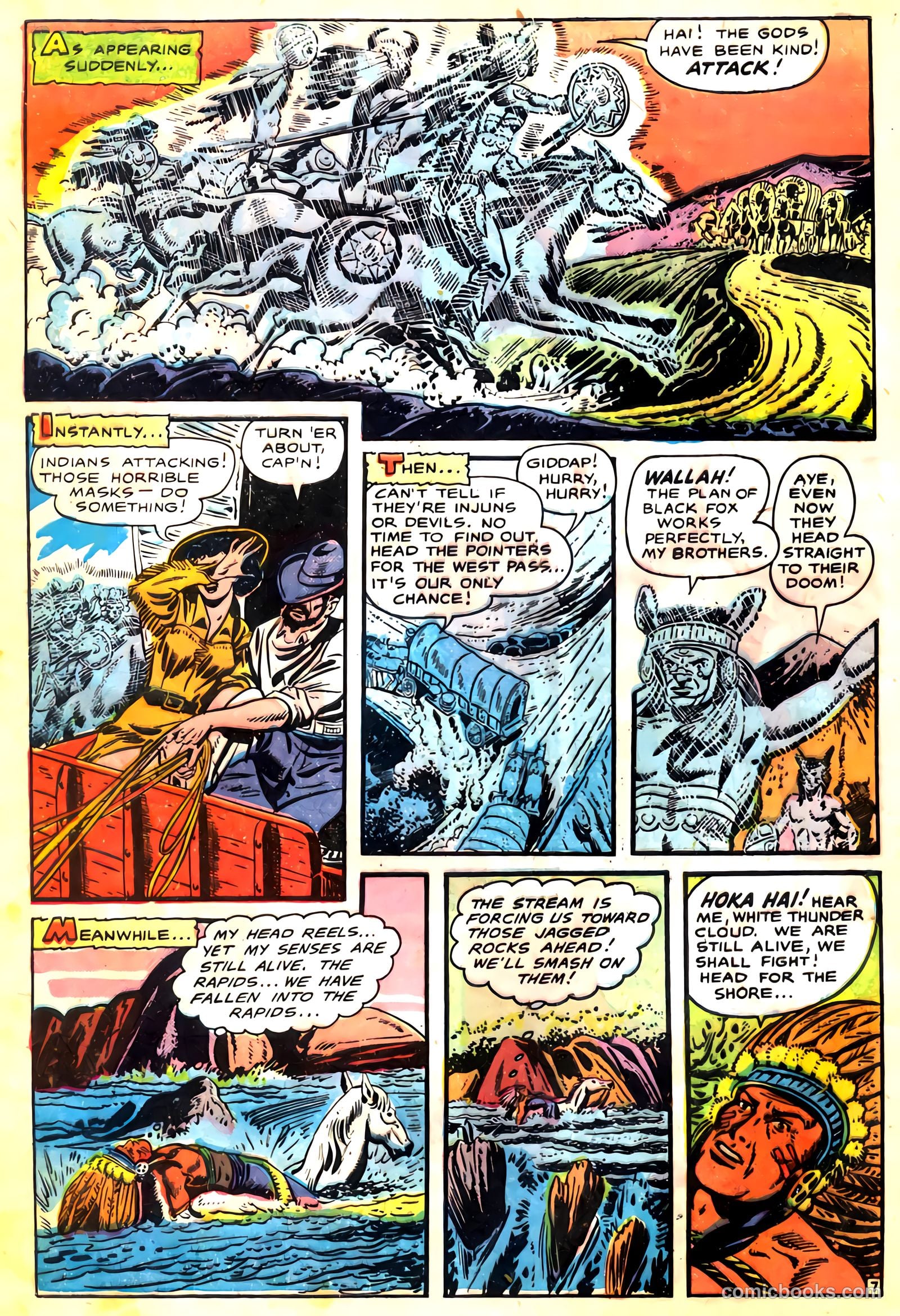 Indians #3 (1950) — page 9 of 51