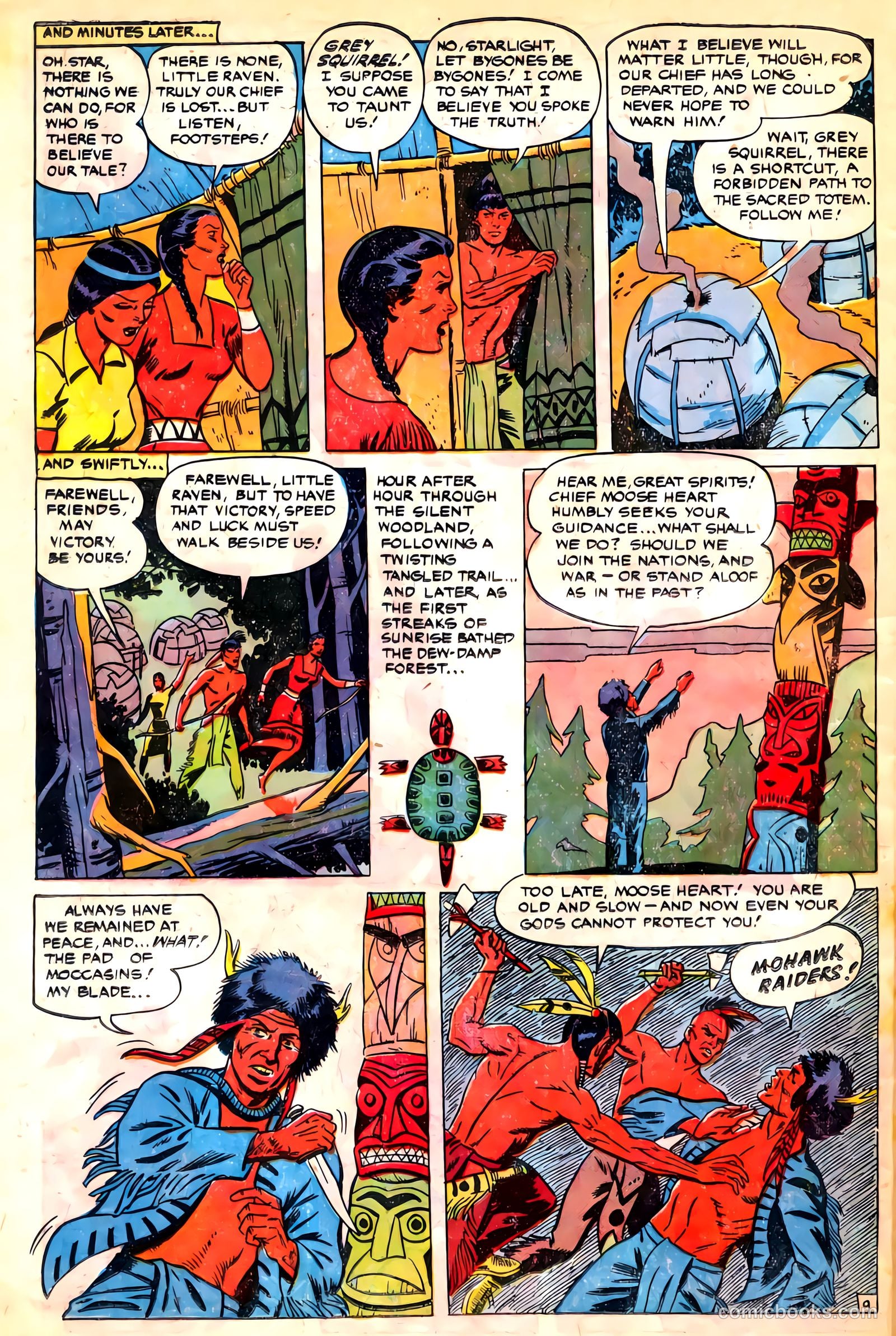 Indians #3 (1950) — page 35 of 51