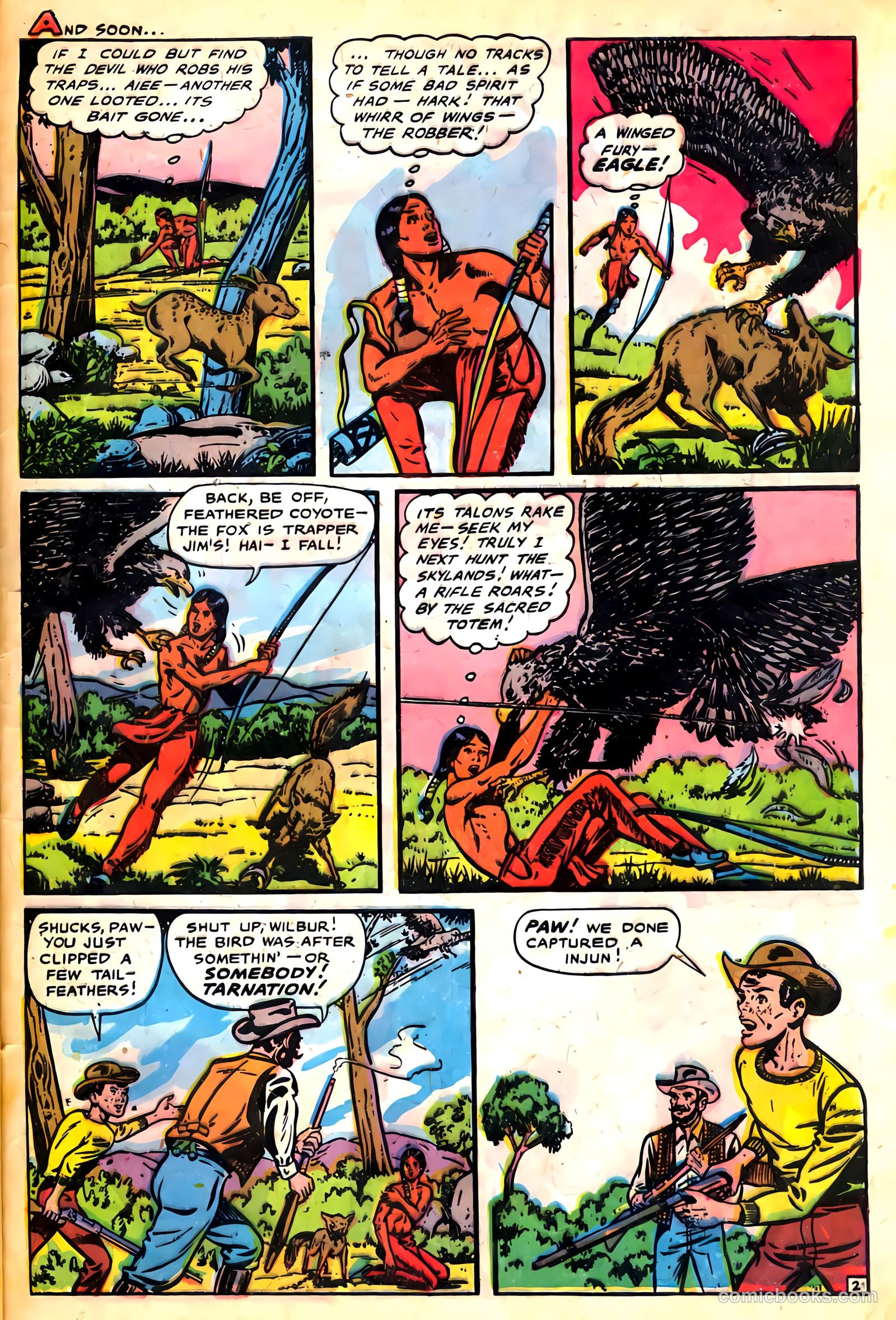 Indians #3 (1950) — page 42 of 51