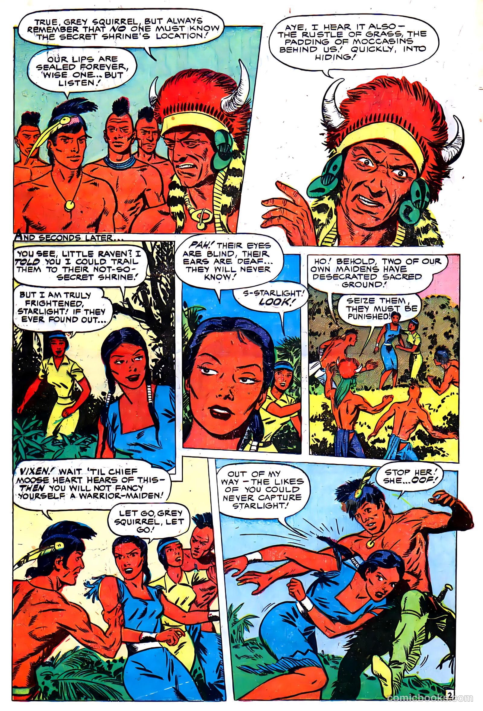 Indians #4 (1950) — page 28 of 52