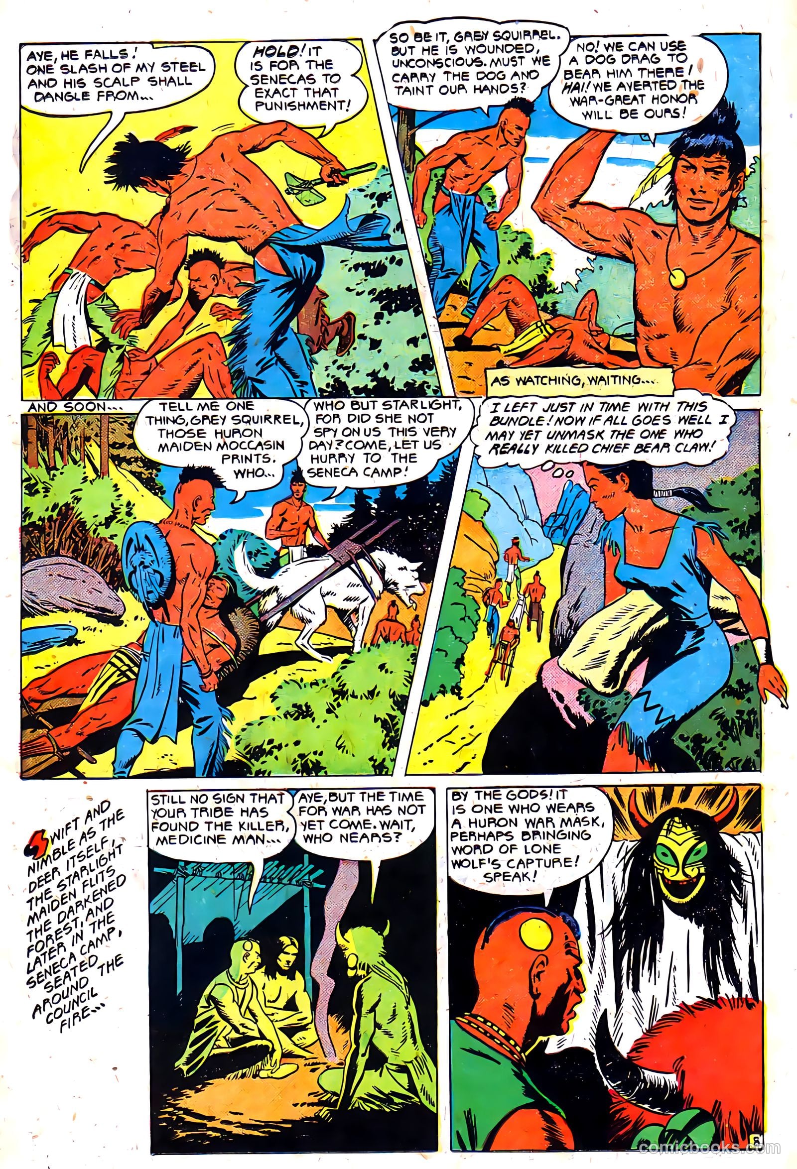 Indians #4 (1950) — page 34 of 52