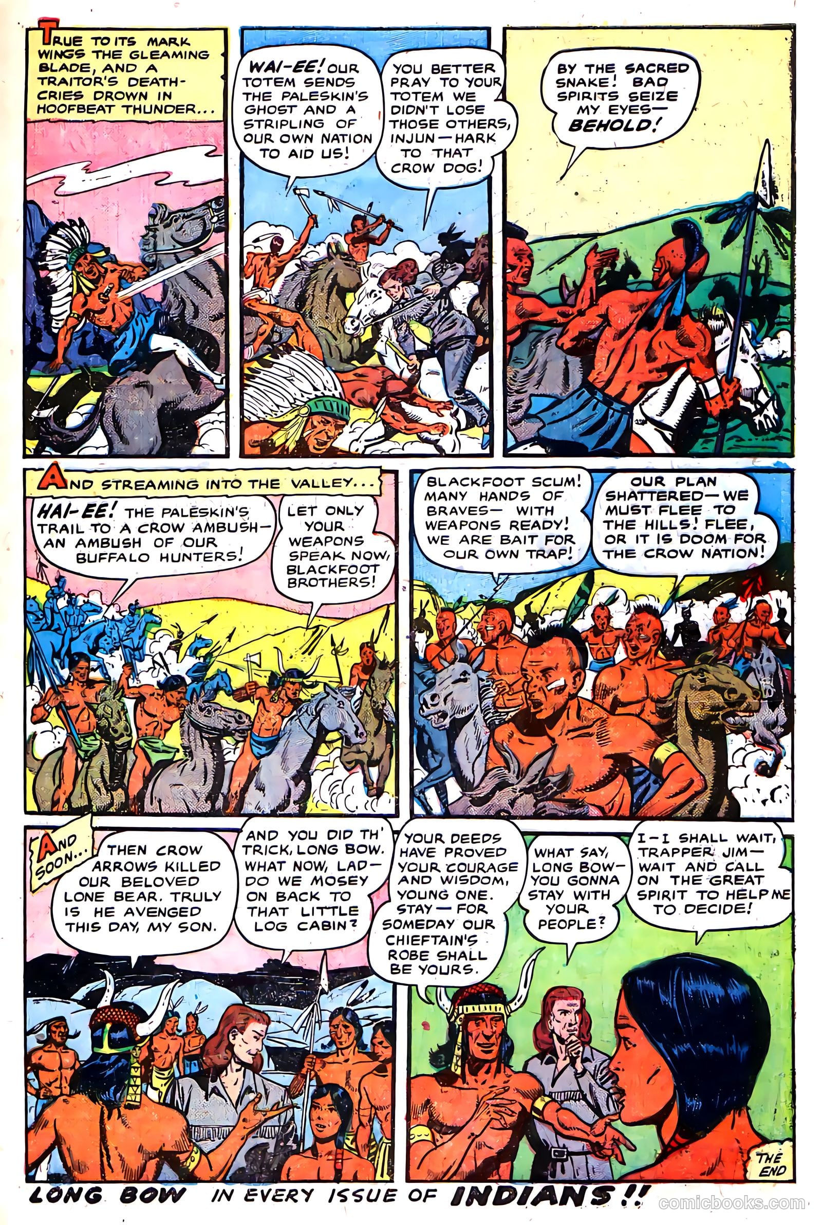 Indians #4 (1950) — page 49 of 52