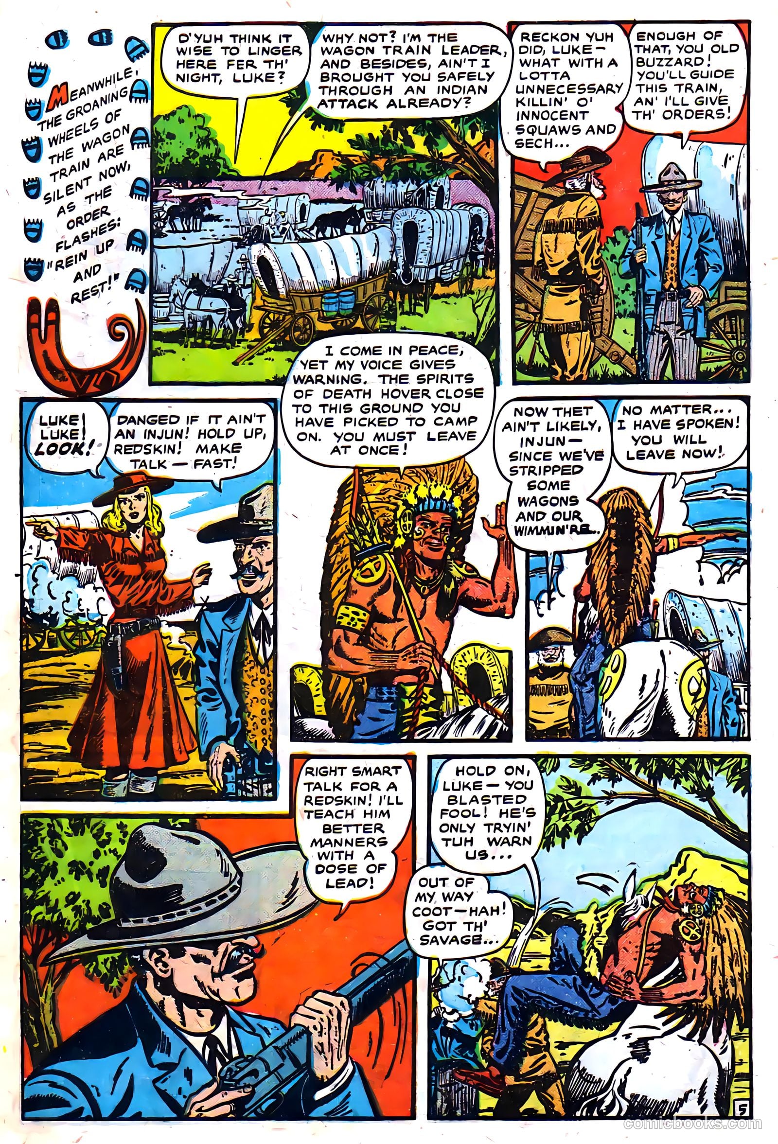 Indians #4 (1950) — page 8 of 52