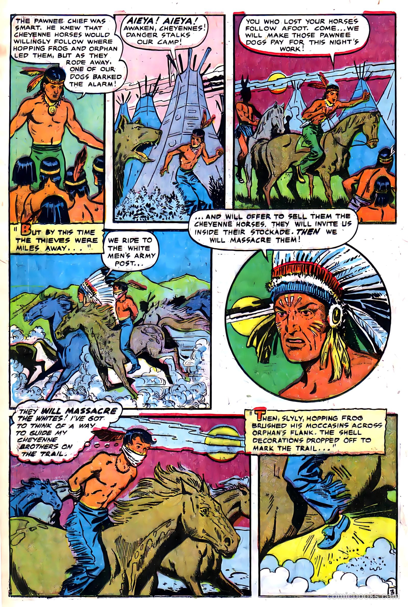 Indians #4 (1950) — page 18 of 52