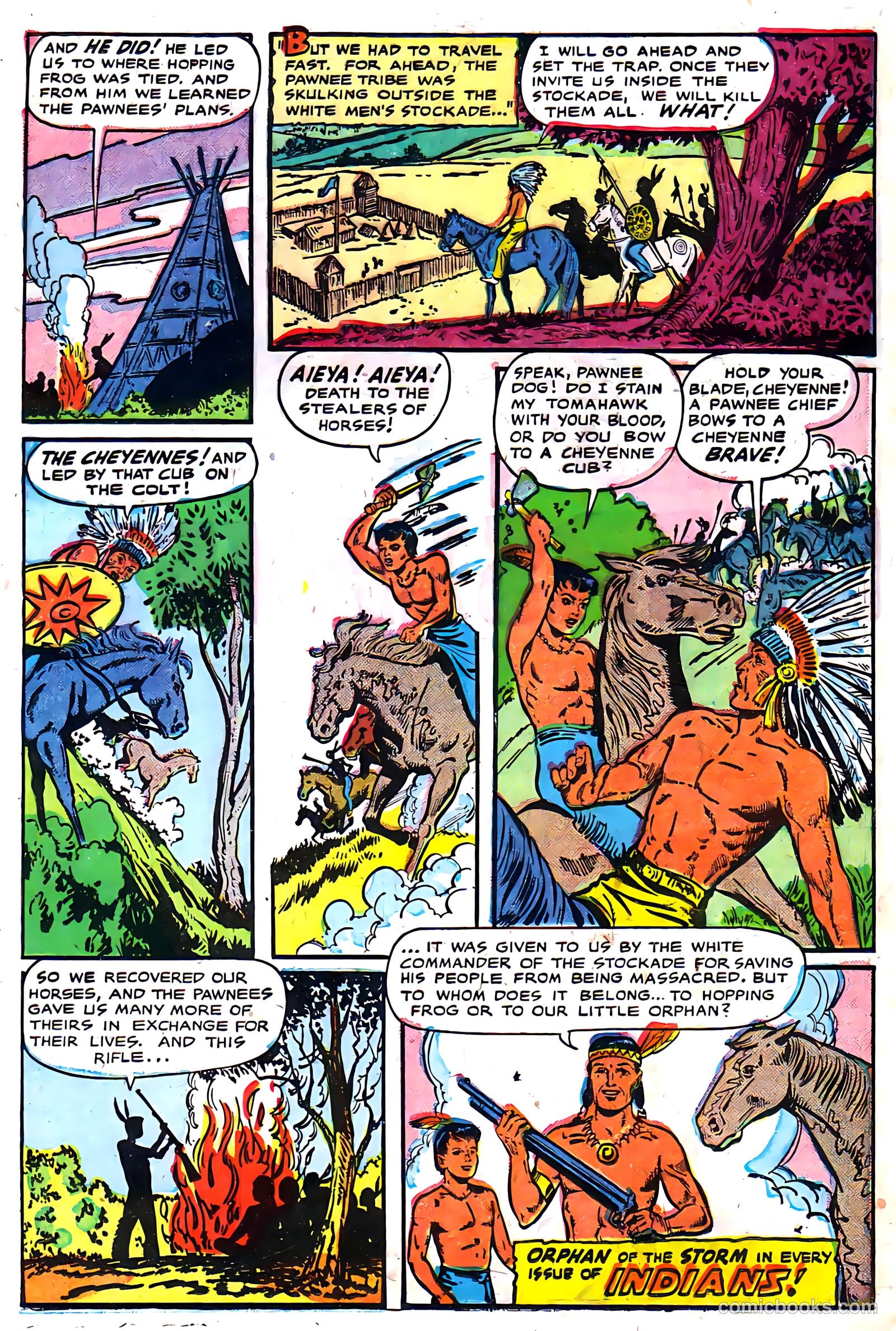 Indians #4 (1950) — page 21 of 52