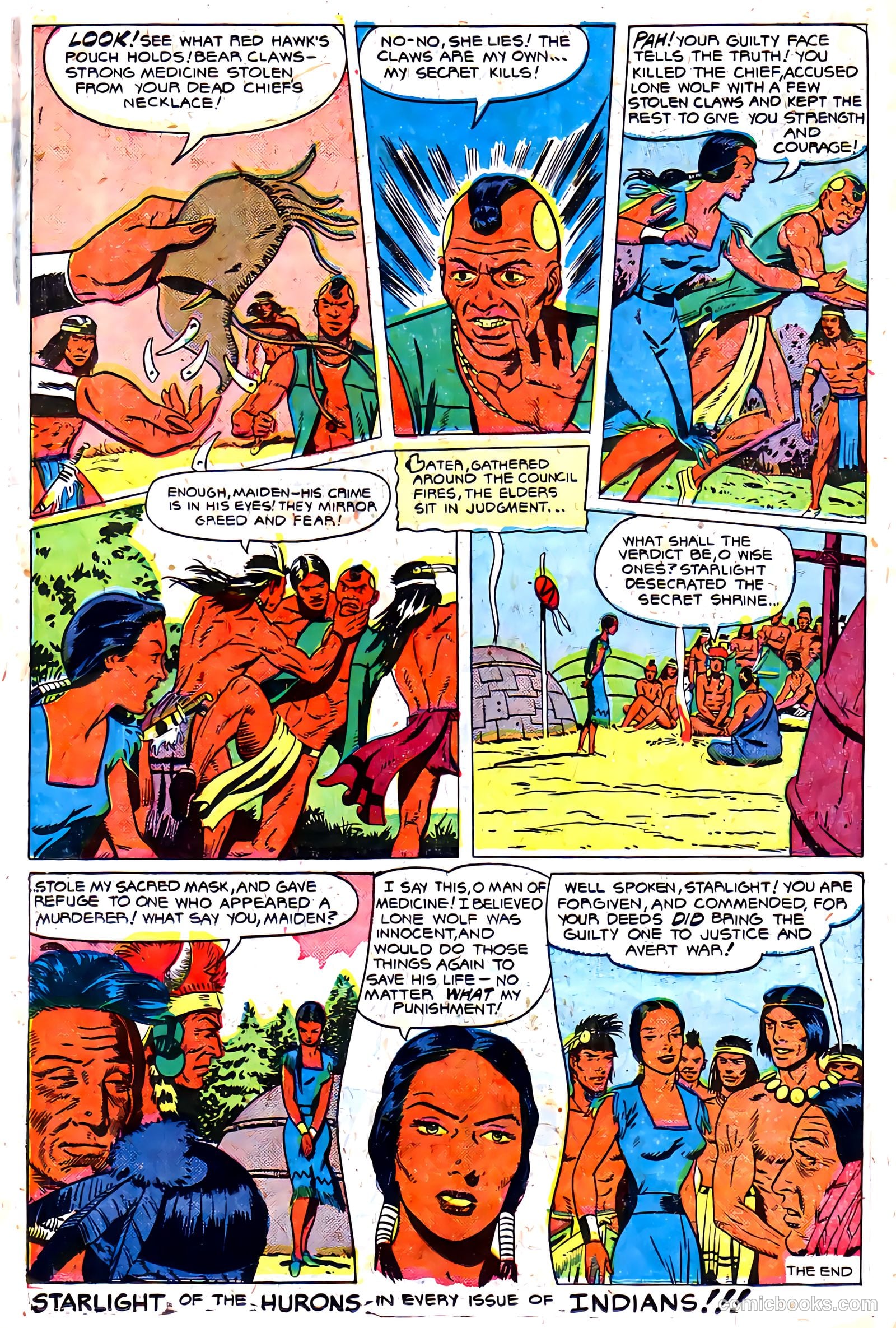 Indians #4 (1950) — page 36 of 52
