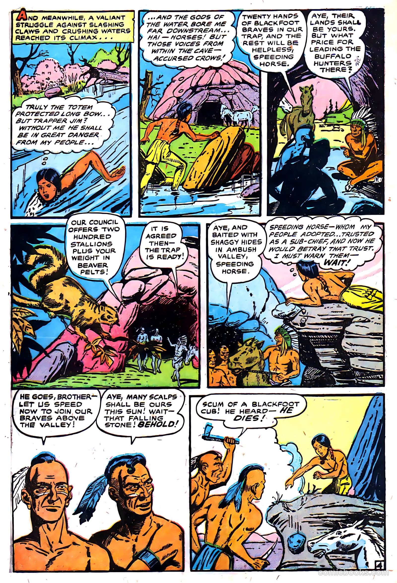 Indians #4 (1950) — page 44 of 52