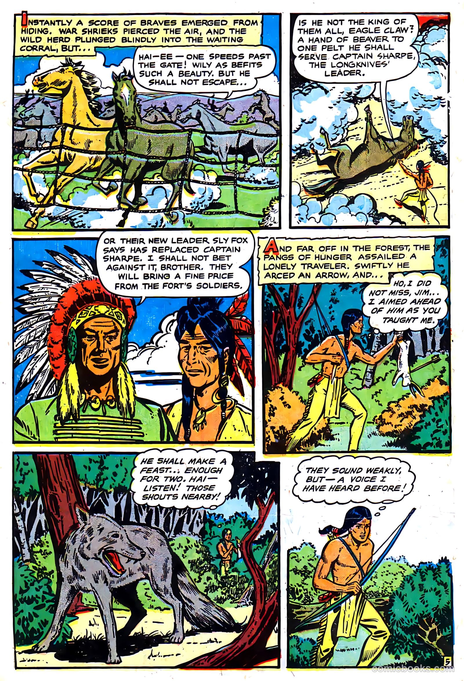 Indians #5 (1951) — page 7 of 52
