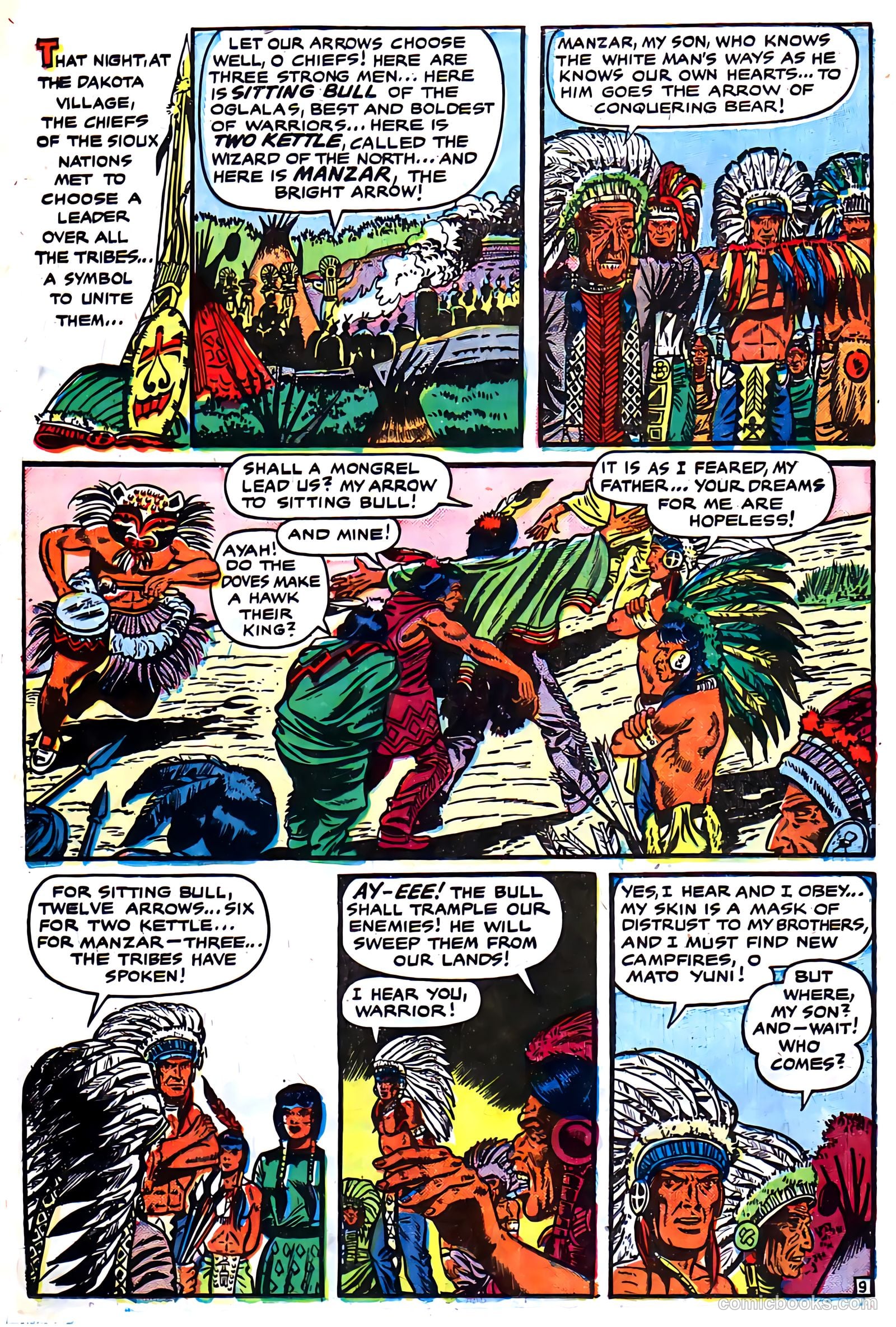 Indians #5 (1951) — page 32 of 52
