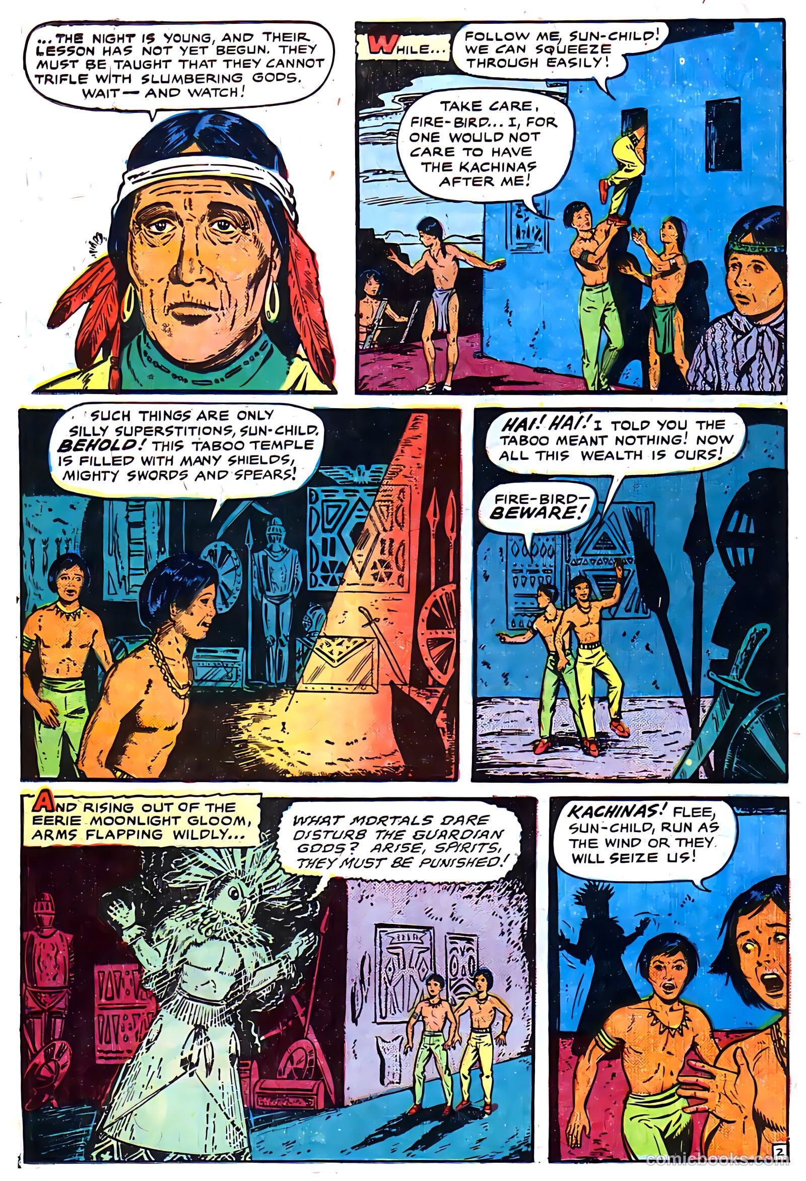 Indians #5 (1951) — page 36 of 52