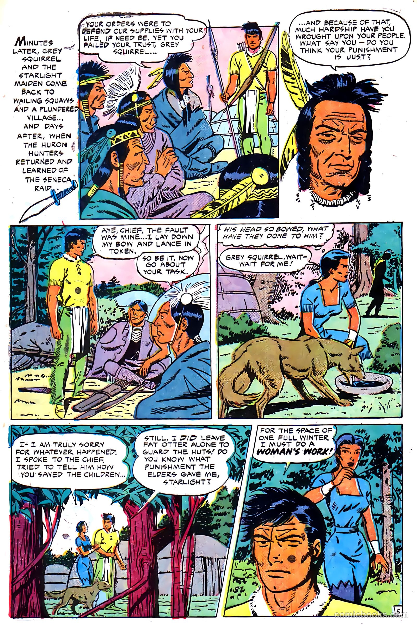 Indians #5 (1951) — page 44 of 52
