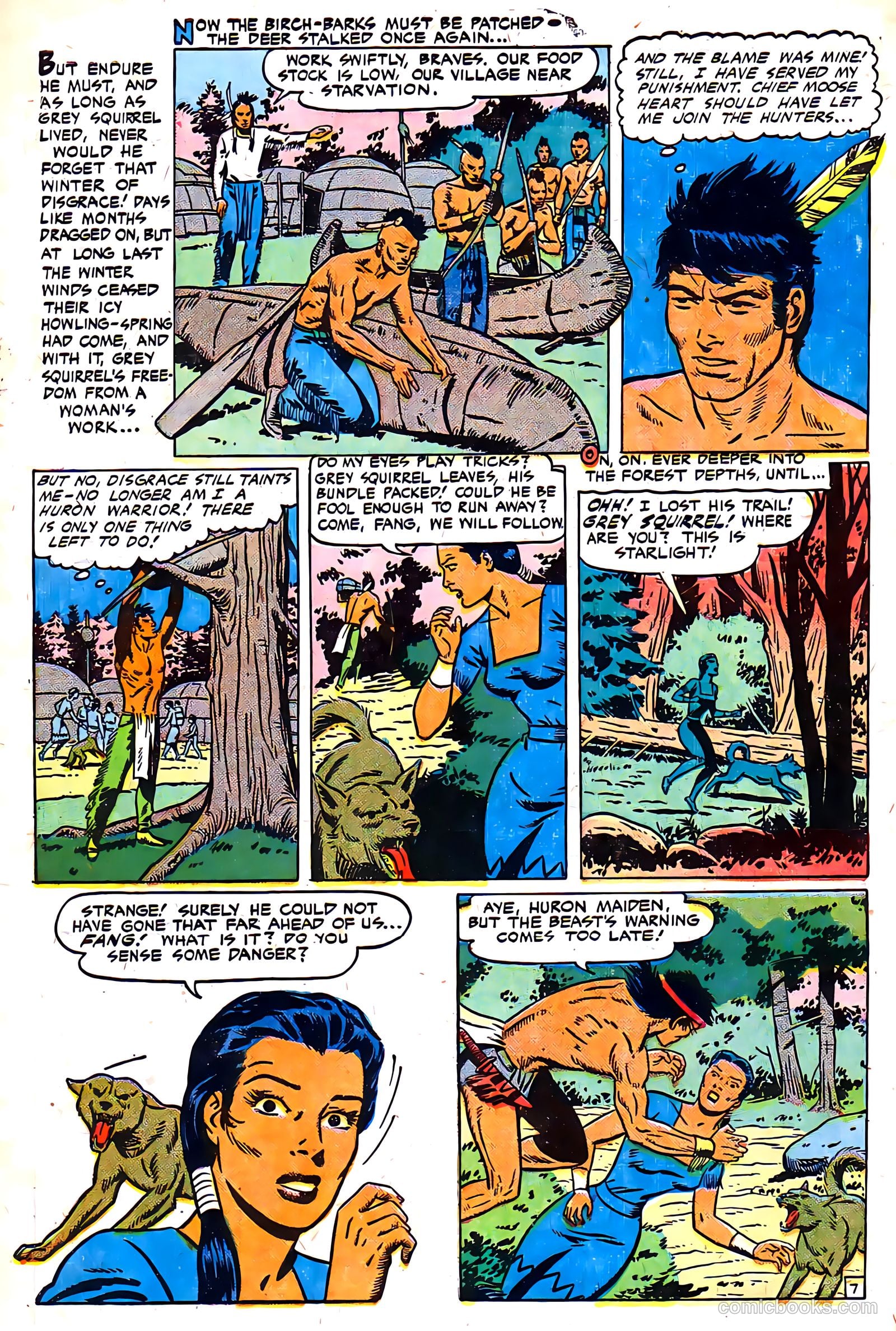 Indians #5 (1951) — page 46 of 52