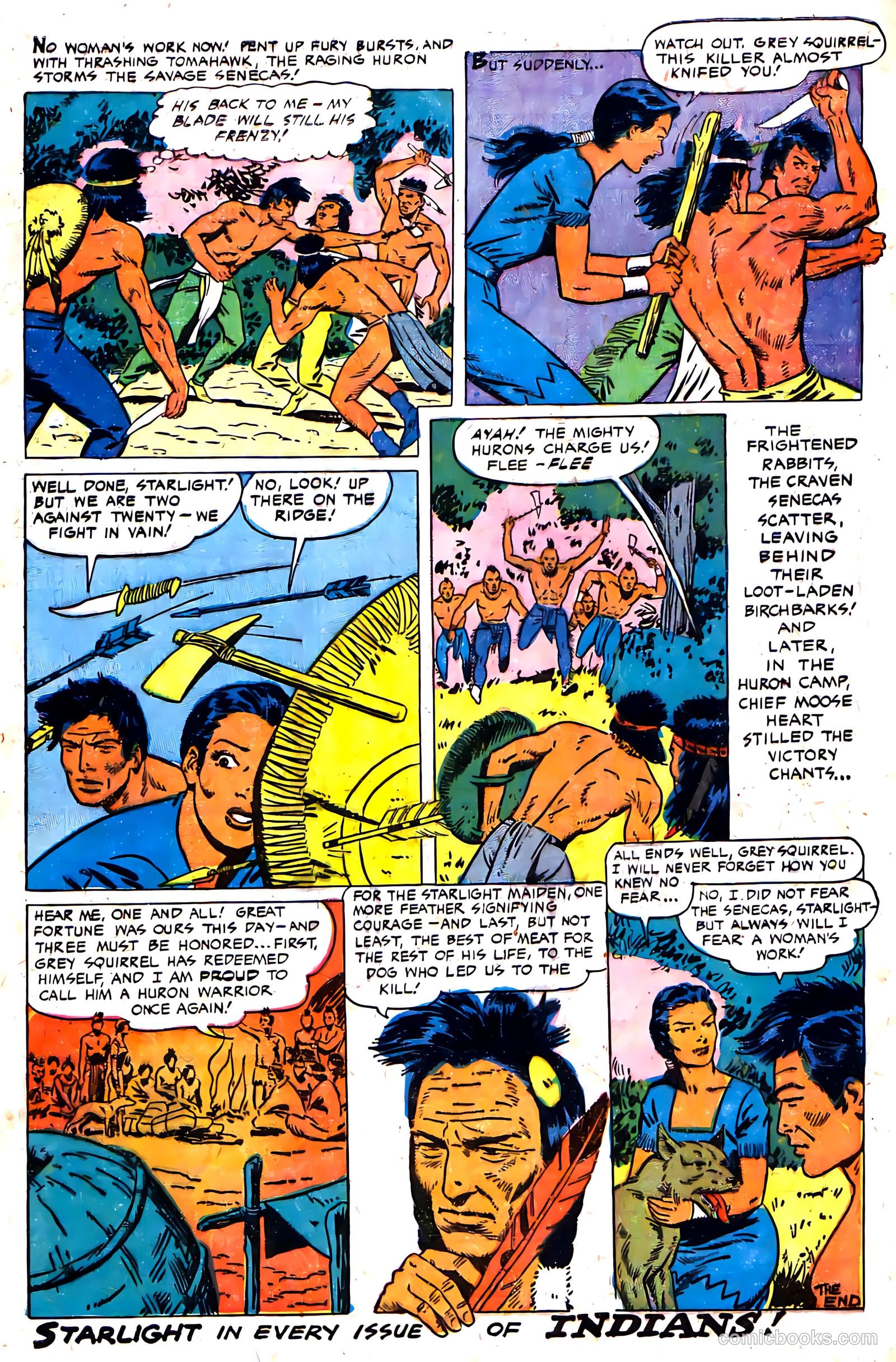 Indians #5 (1951) — page 49 of 52