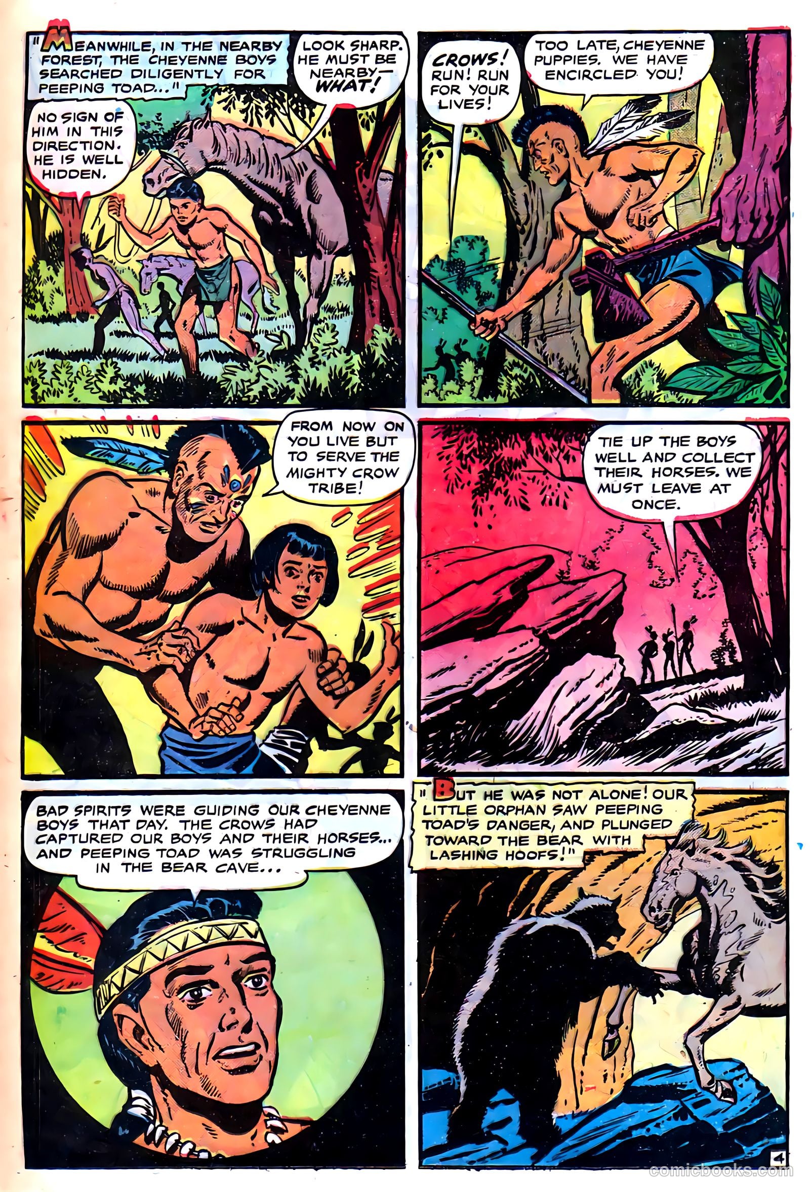 Indians #6 (1951) — page 32 of 52