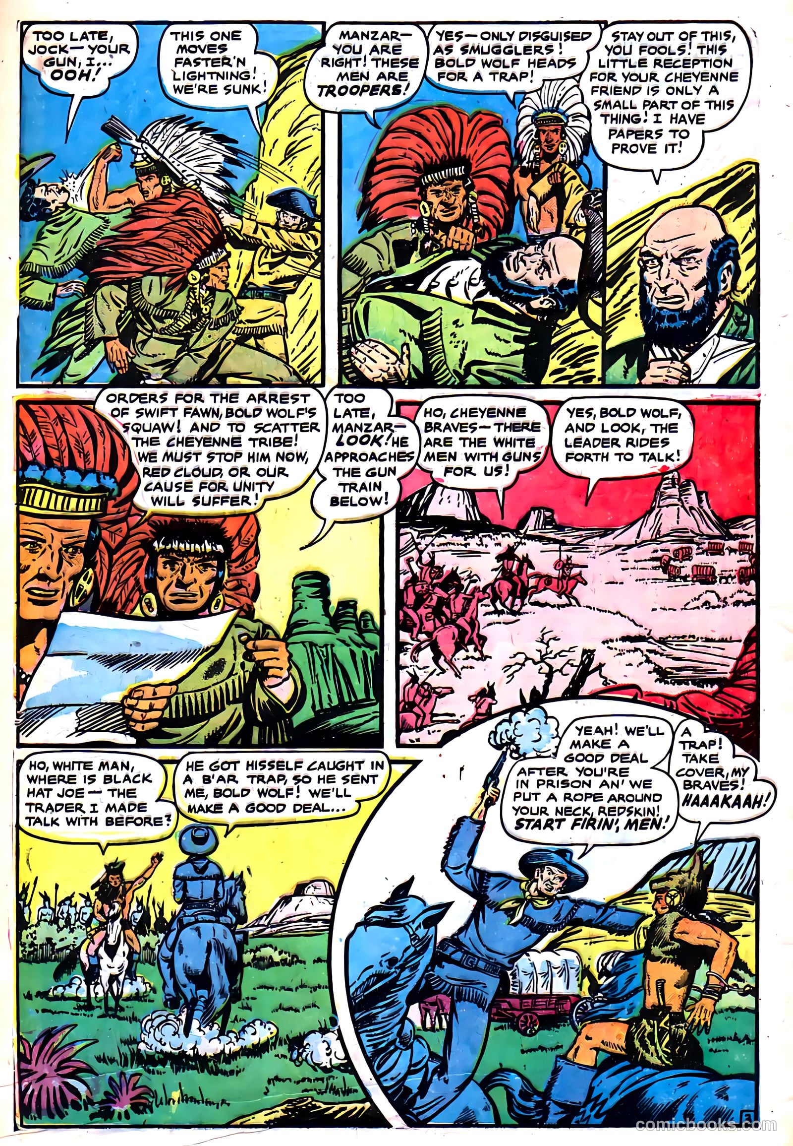 Indians #7 (1951) — page 6 of 52