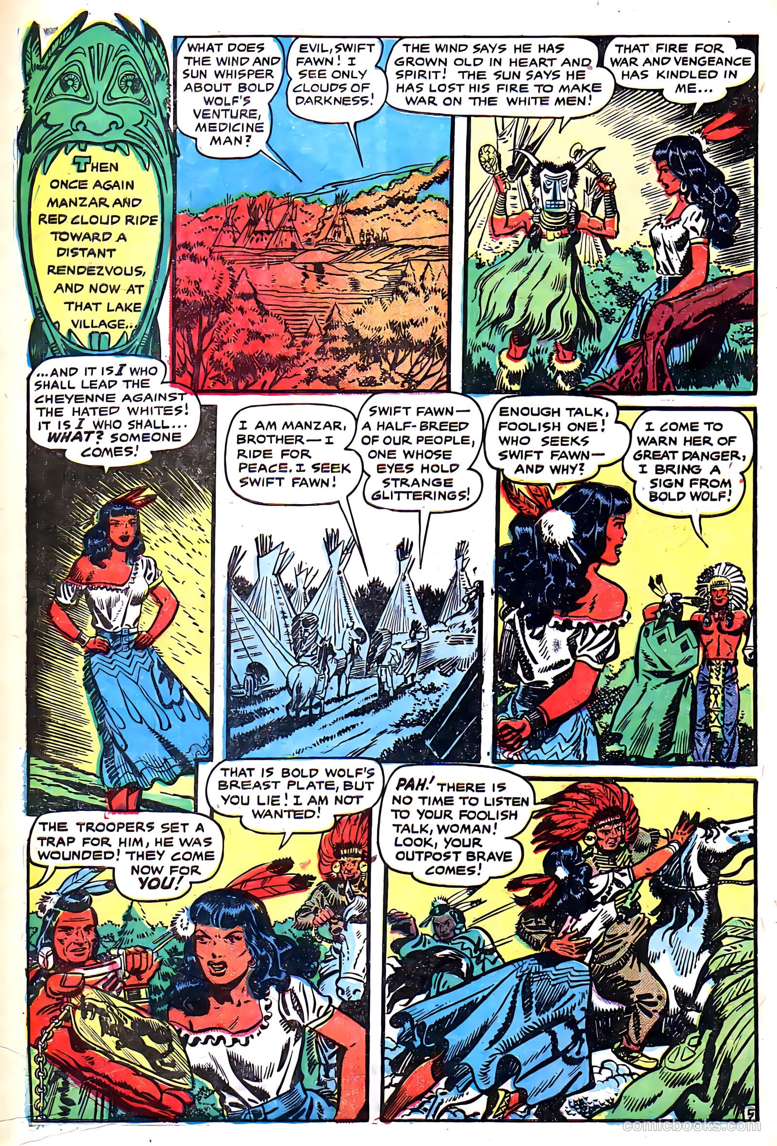 Indians #7 (1951) — page 8 of 52