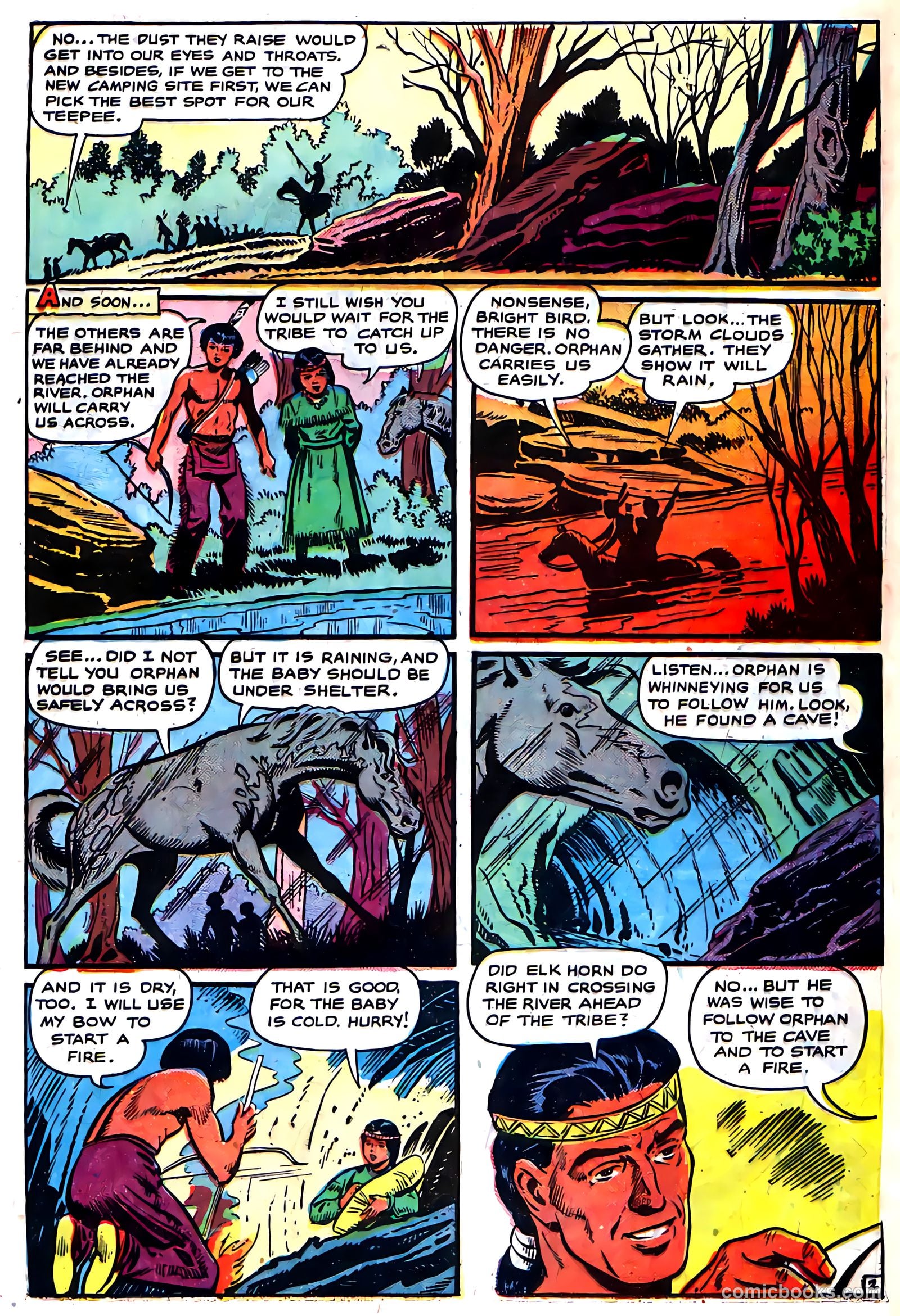 Indians #7 (1951) — page 35 of 52