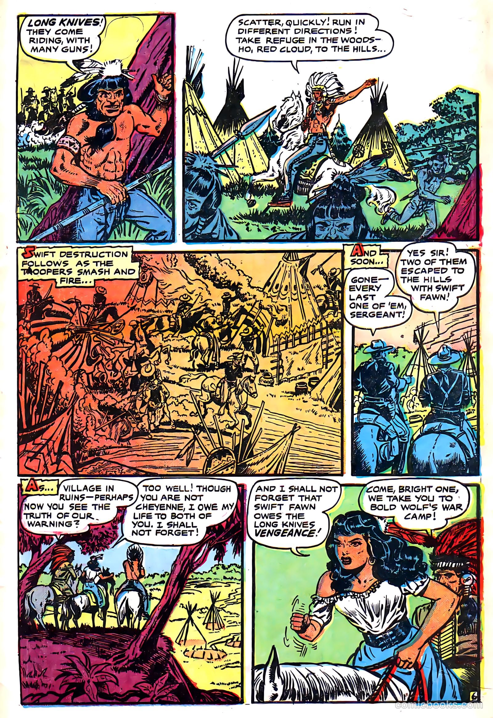 Indians #7 (1951) — page 9 of 52