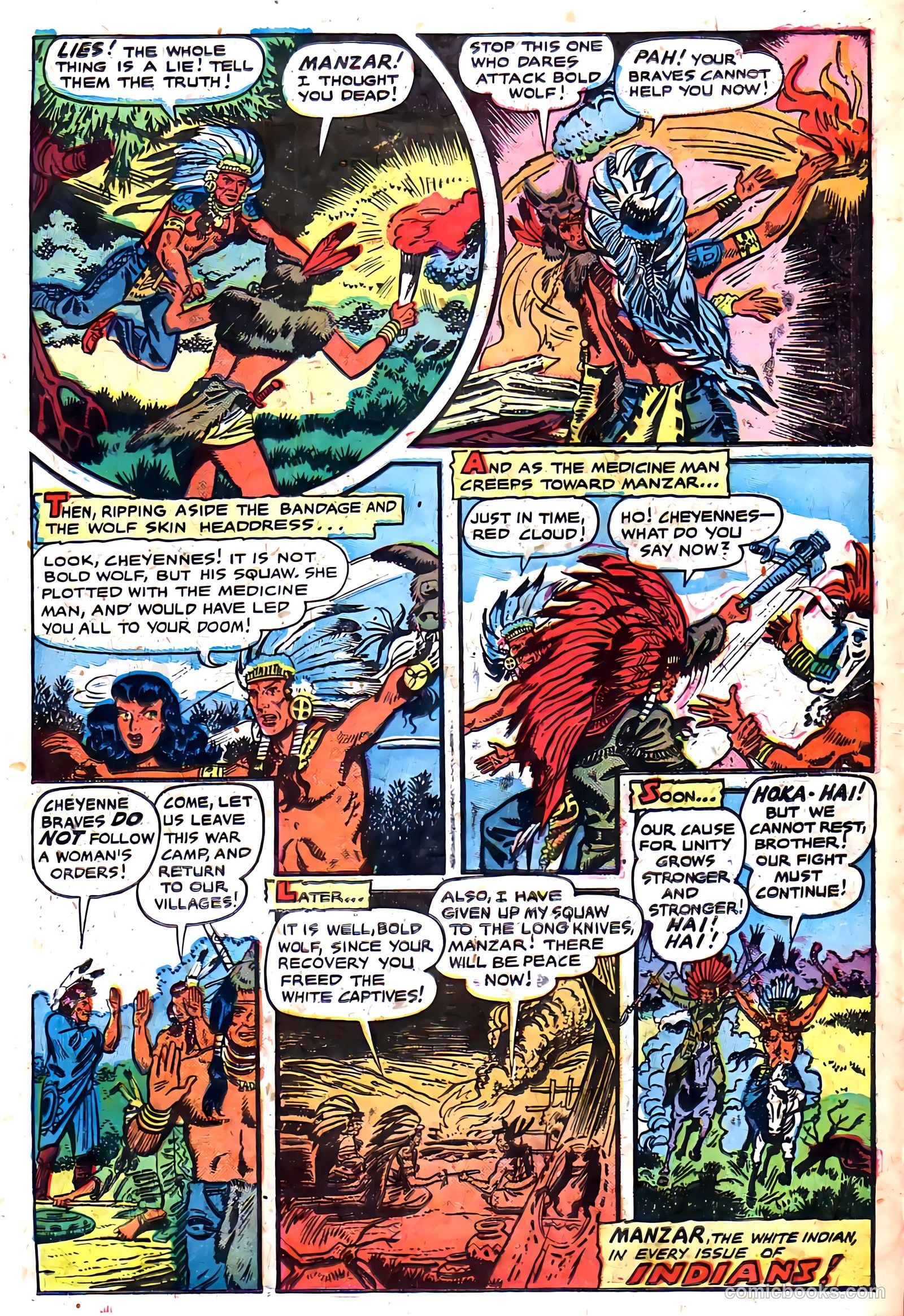 Indians #7 (1951) — page 15 of 52