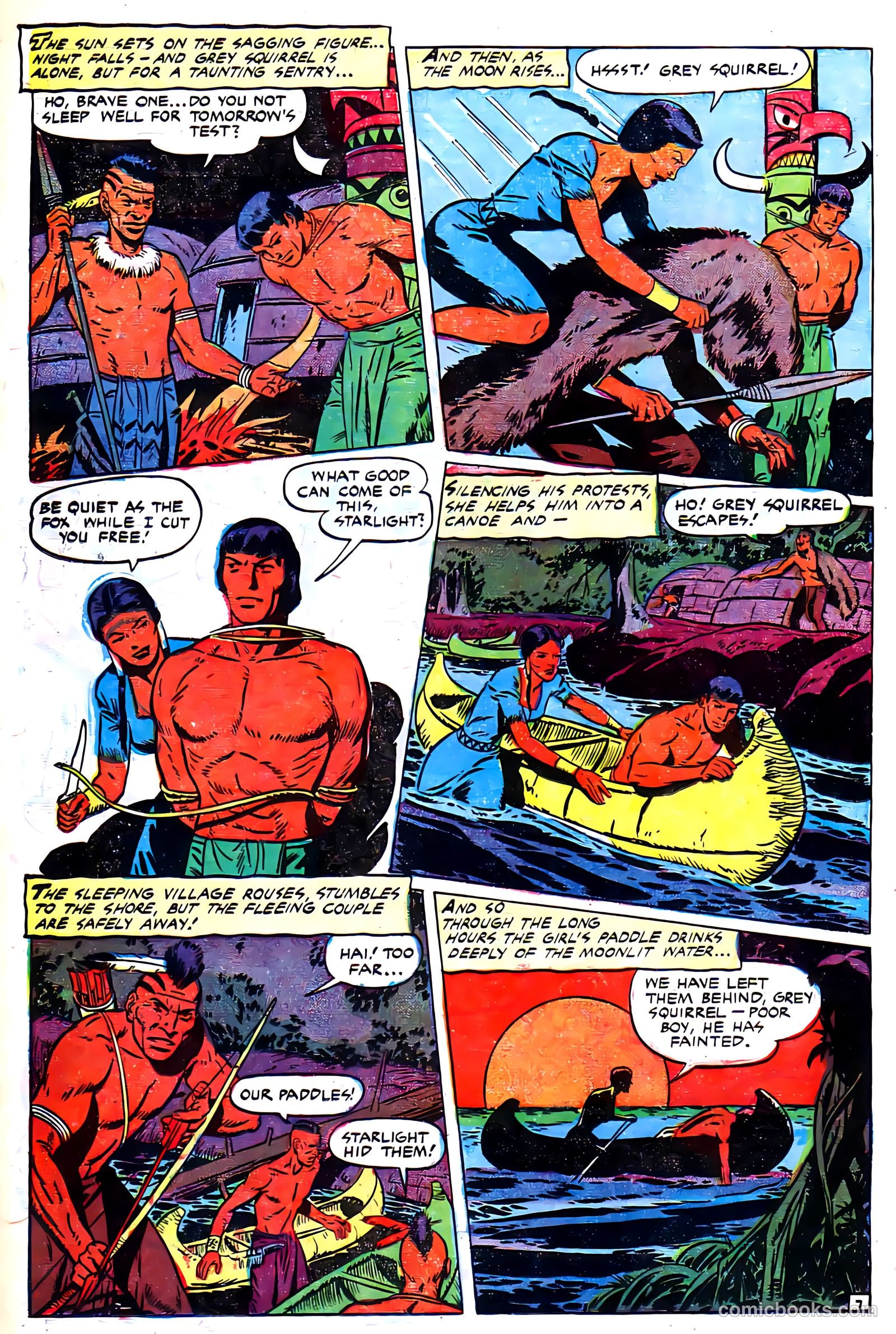 Indians #8 (1951) — page 21 of 51