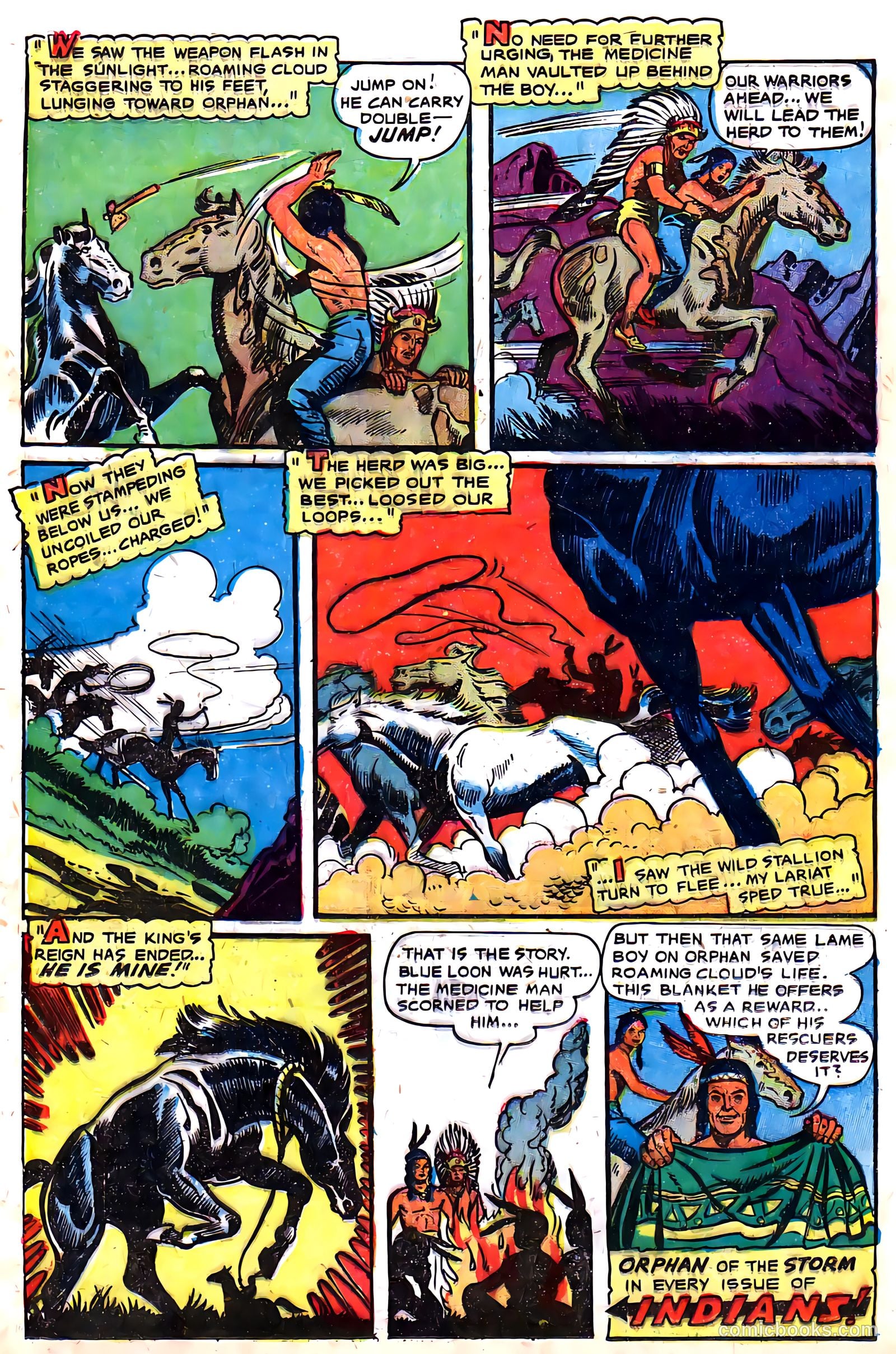 Indians #9 (1951) — page 24 of 36