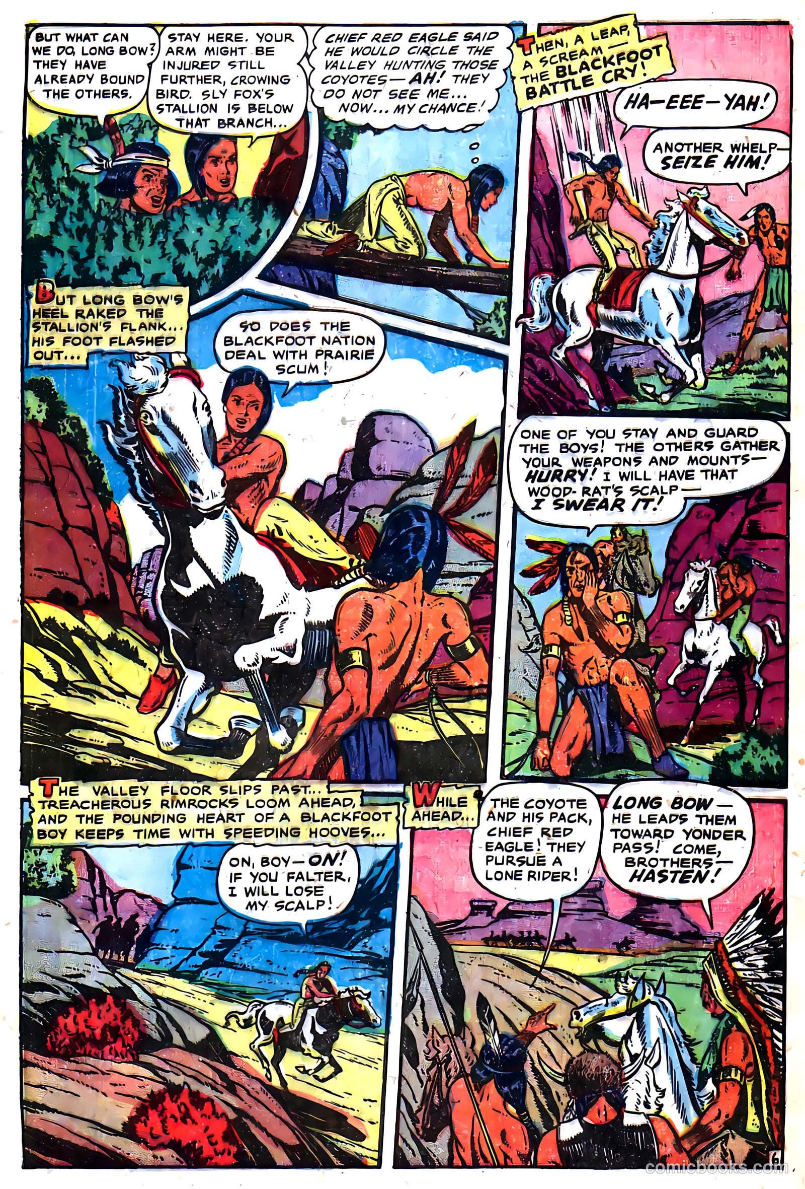 Indians #9 (1951) — page 32 of 36
