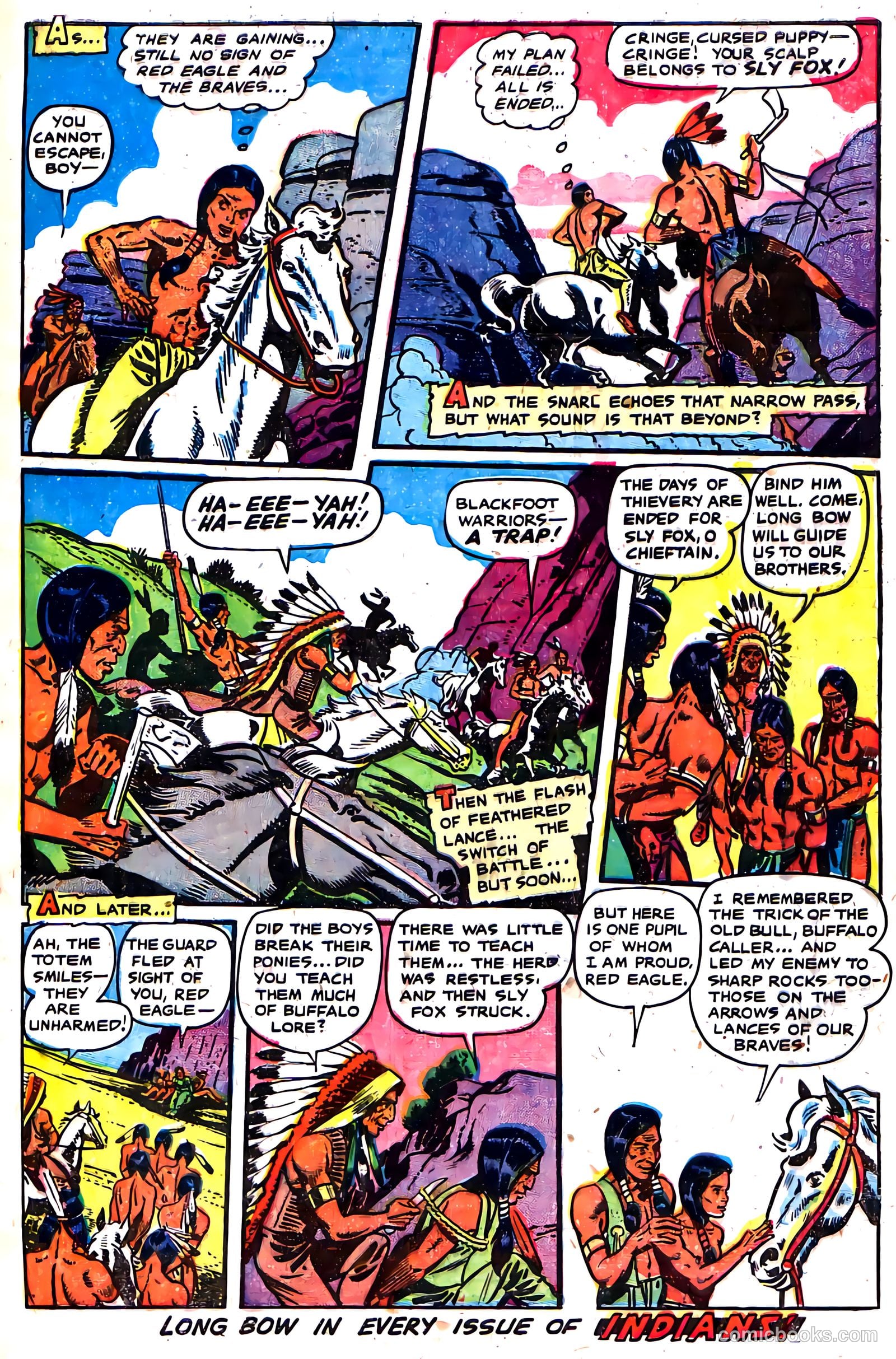 Indians #9 (1951) — page 33 of 36