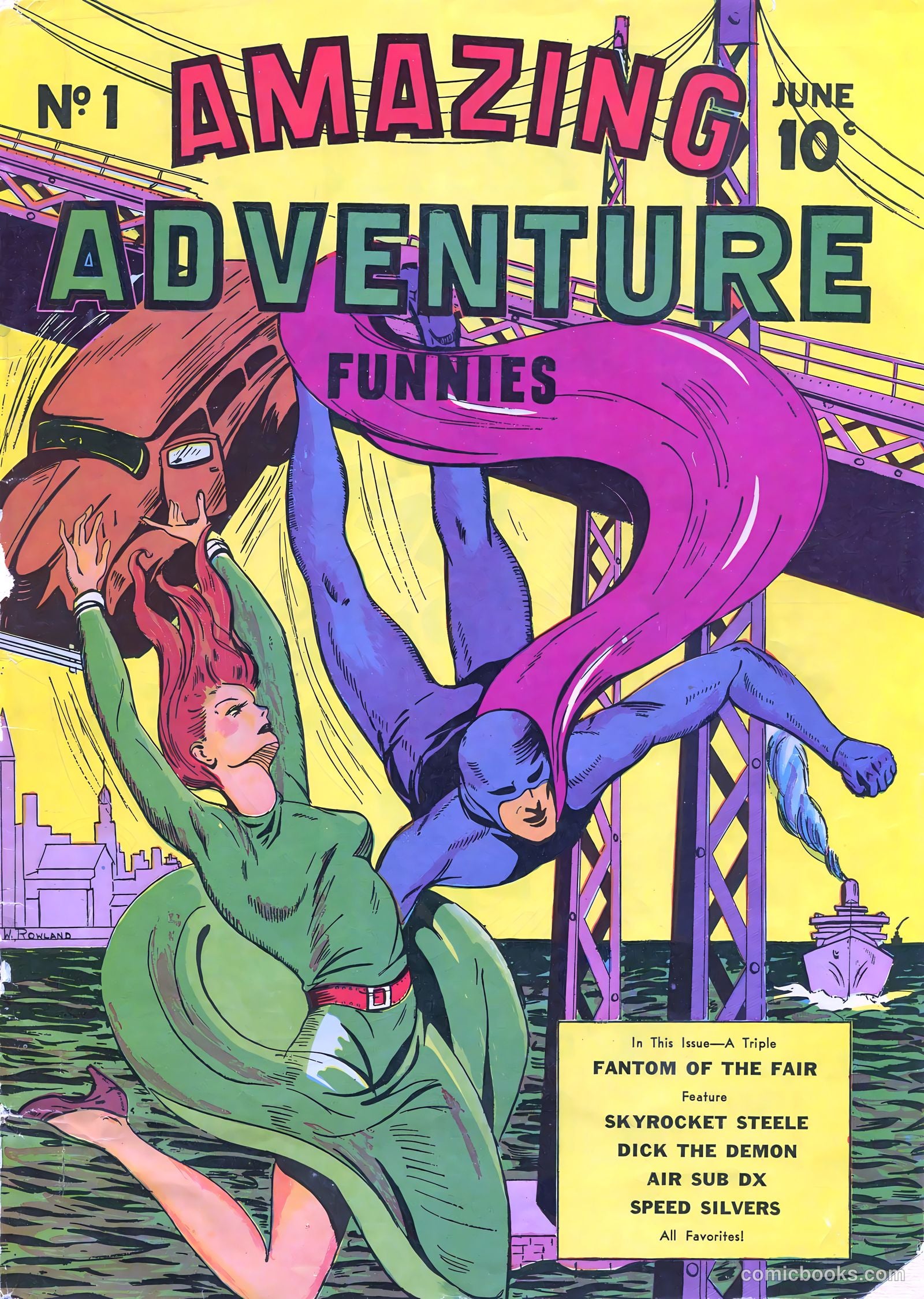 Amazing Adventure Funnies #1