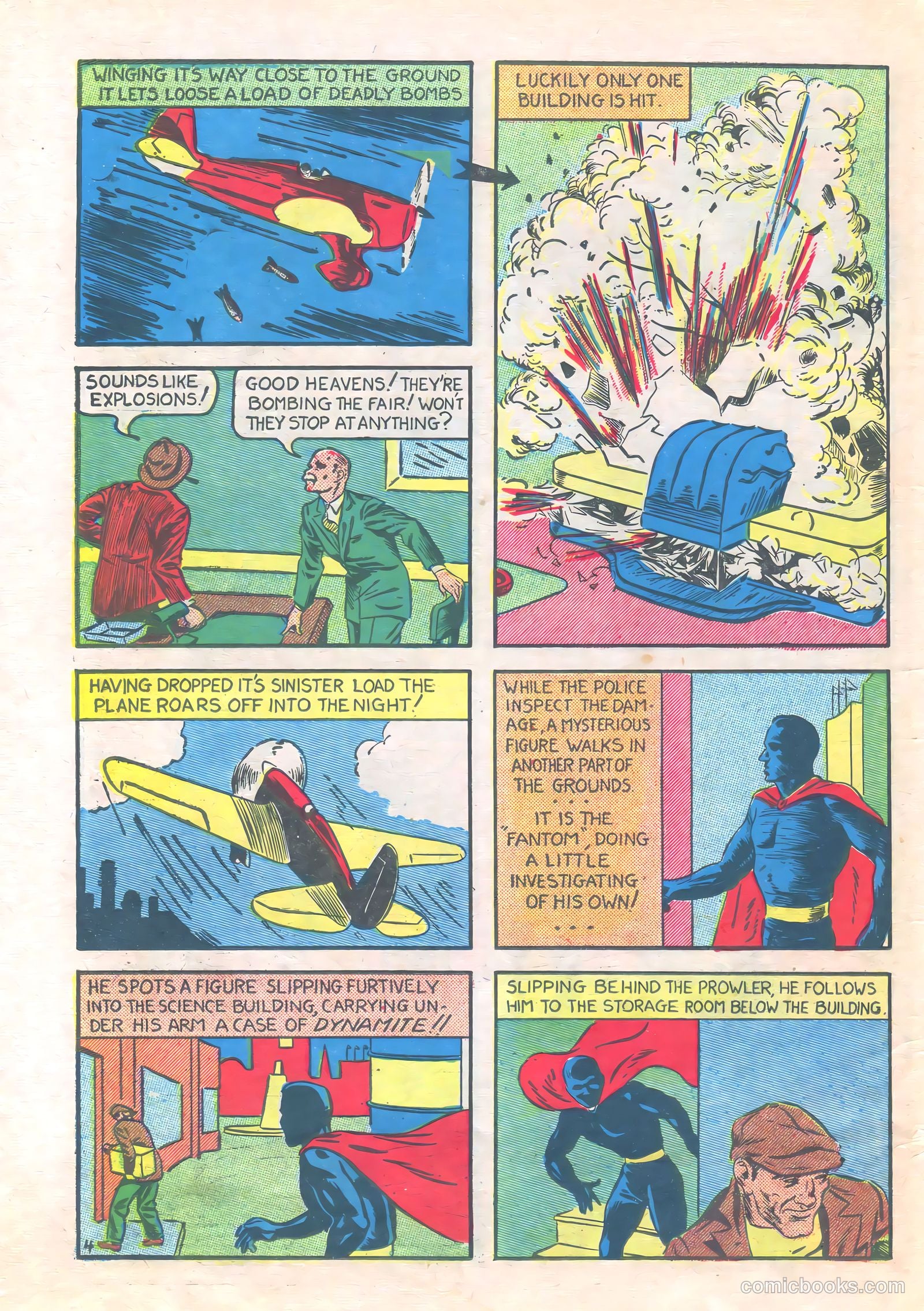Amazing Adventure Funnies #1 (1940) — page 6 of 68