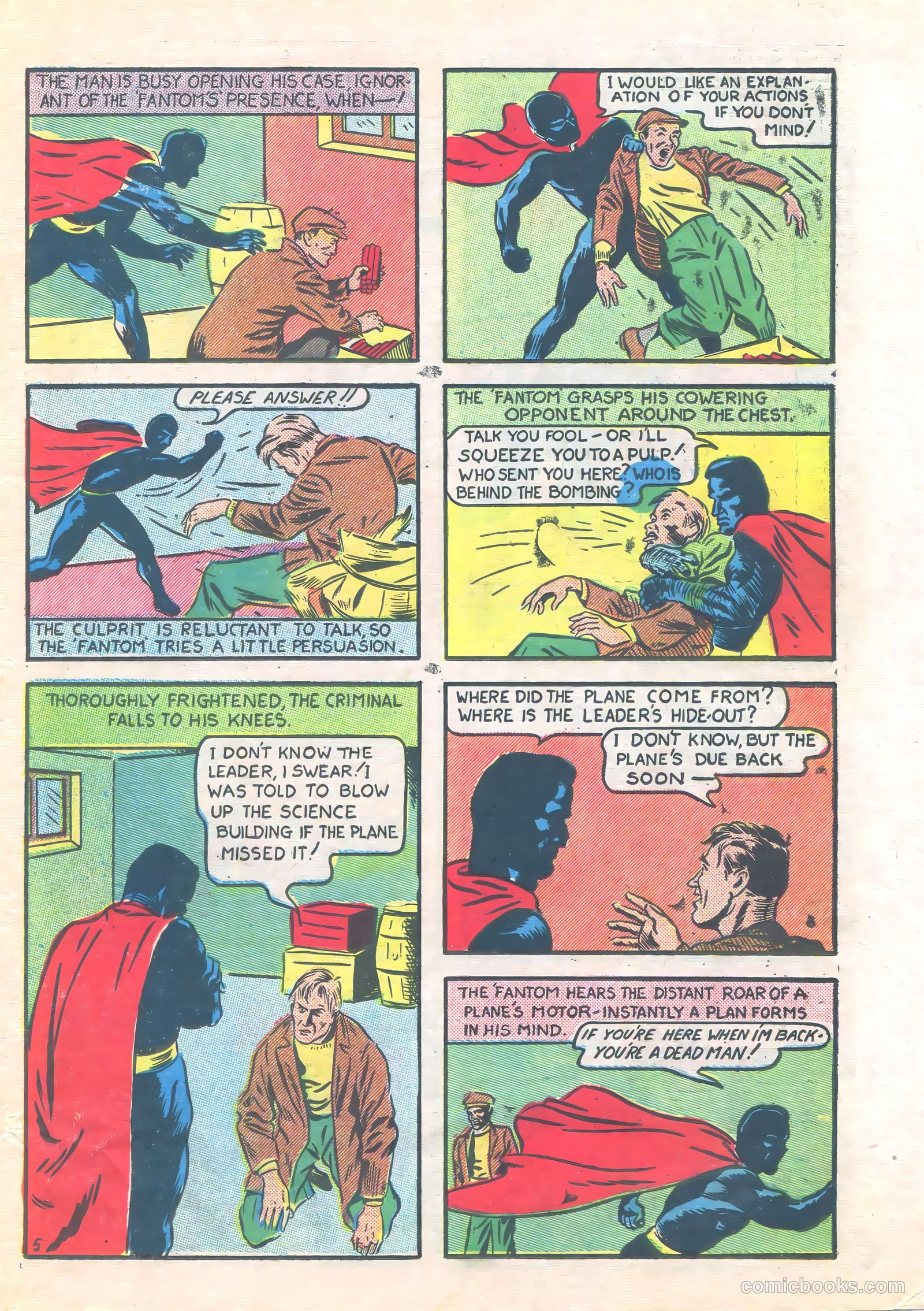 Amazing Adventure Funnies #1 (1940) — page 7 of 68
