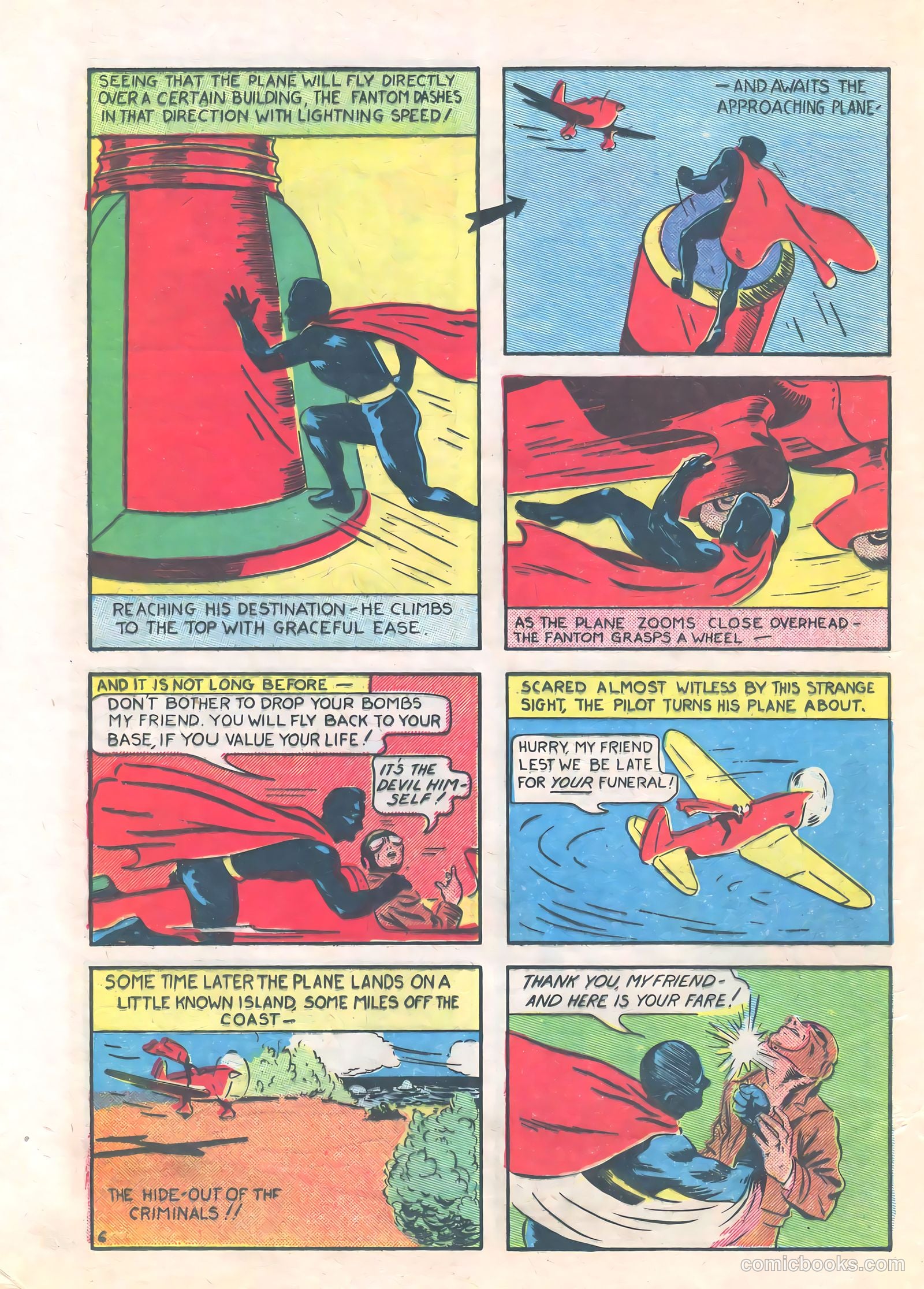 Amazing Adventure Funnies #1 (1940) — page 8 of 68