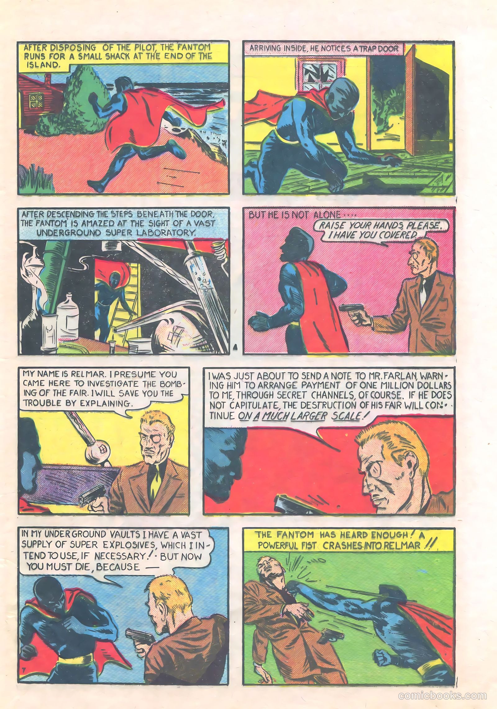 Amazing Adventure Funnies #1 (1940) — page 9 of 68