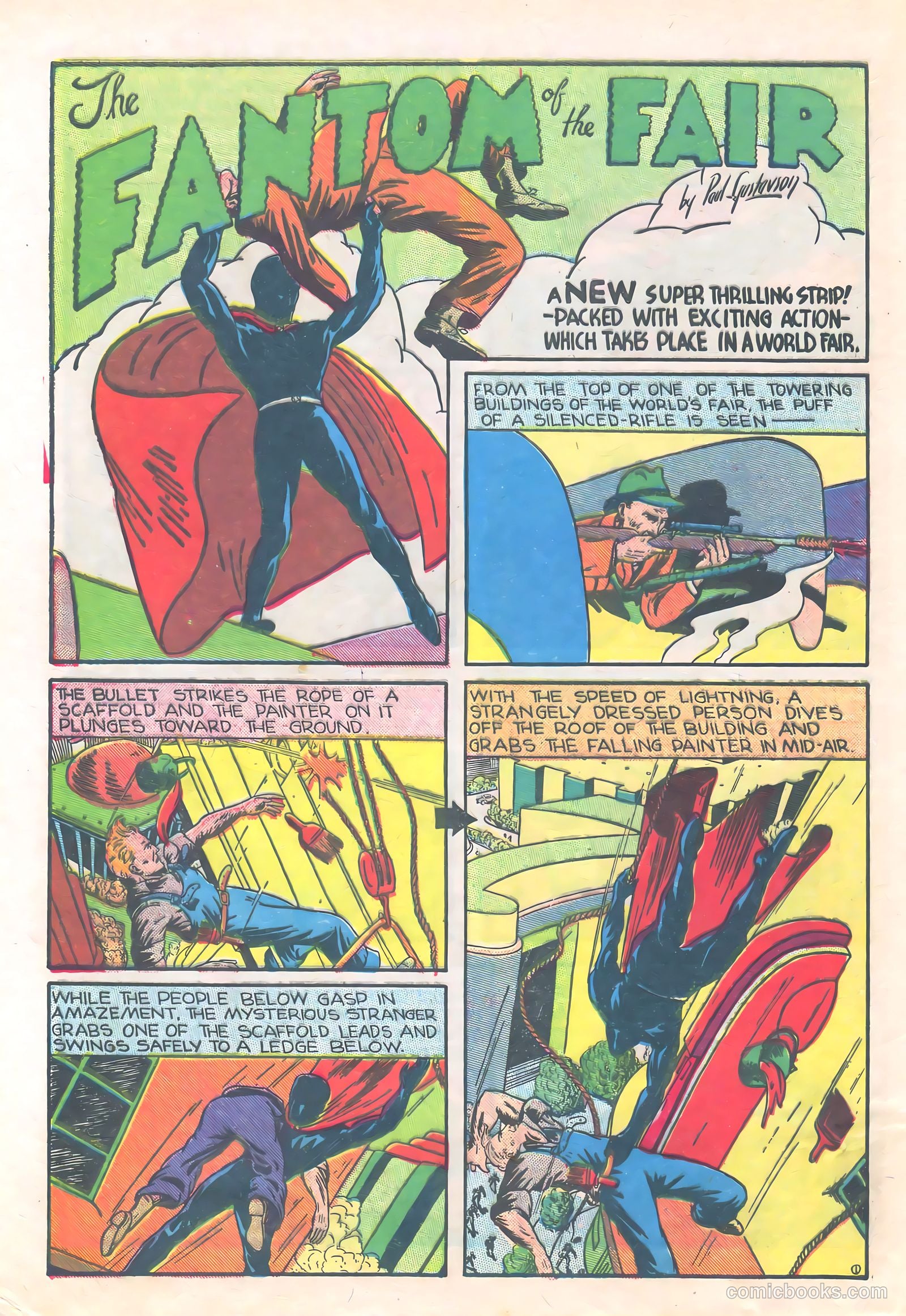 Amazing Adventure Funnies #1 (1940) — page 12 of 68