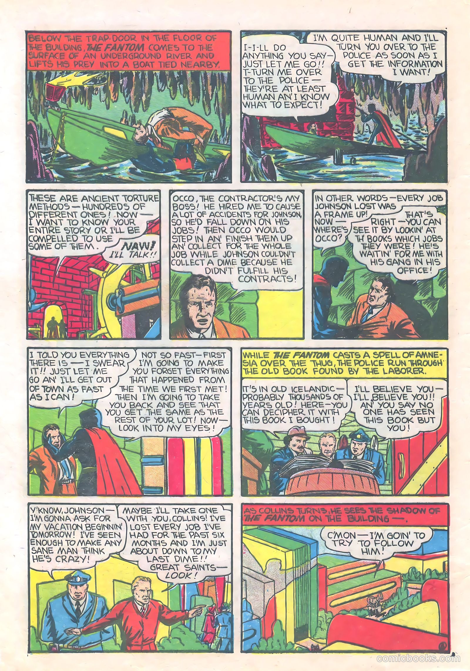 Amazing Adventure Funnies #1 (1940) — page 16 of 68