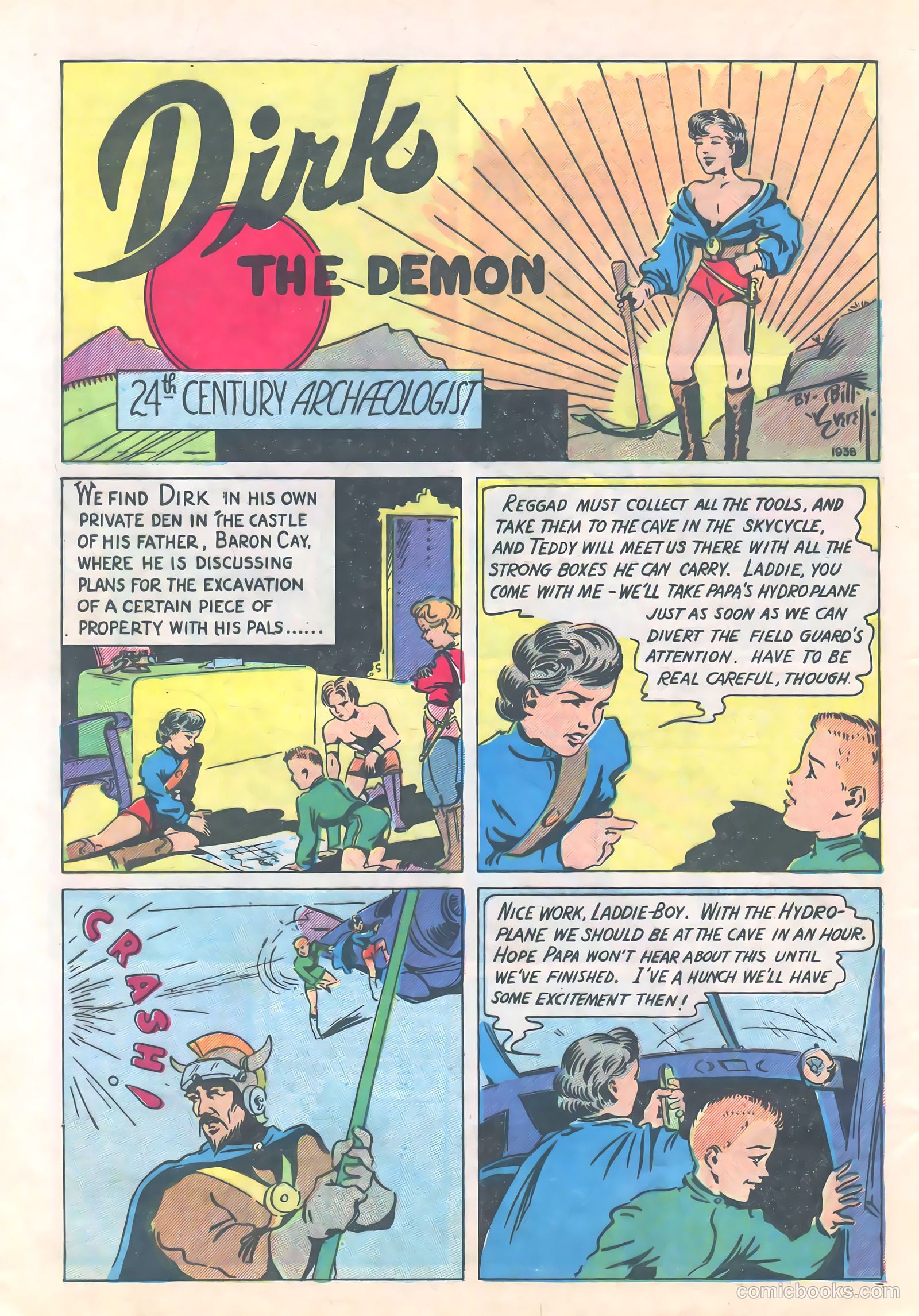 Amazing Adventure Funnies #1 (1940) — page 28 of 68